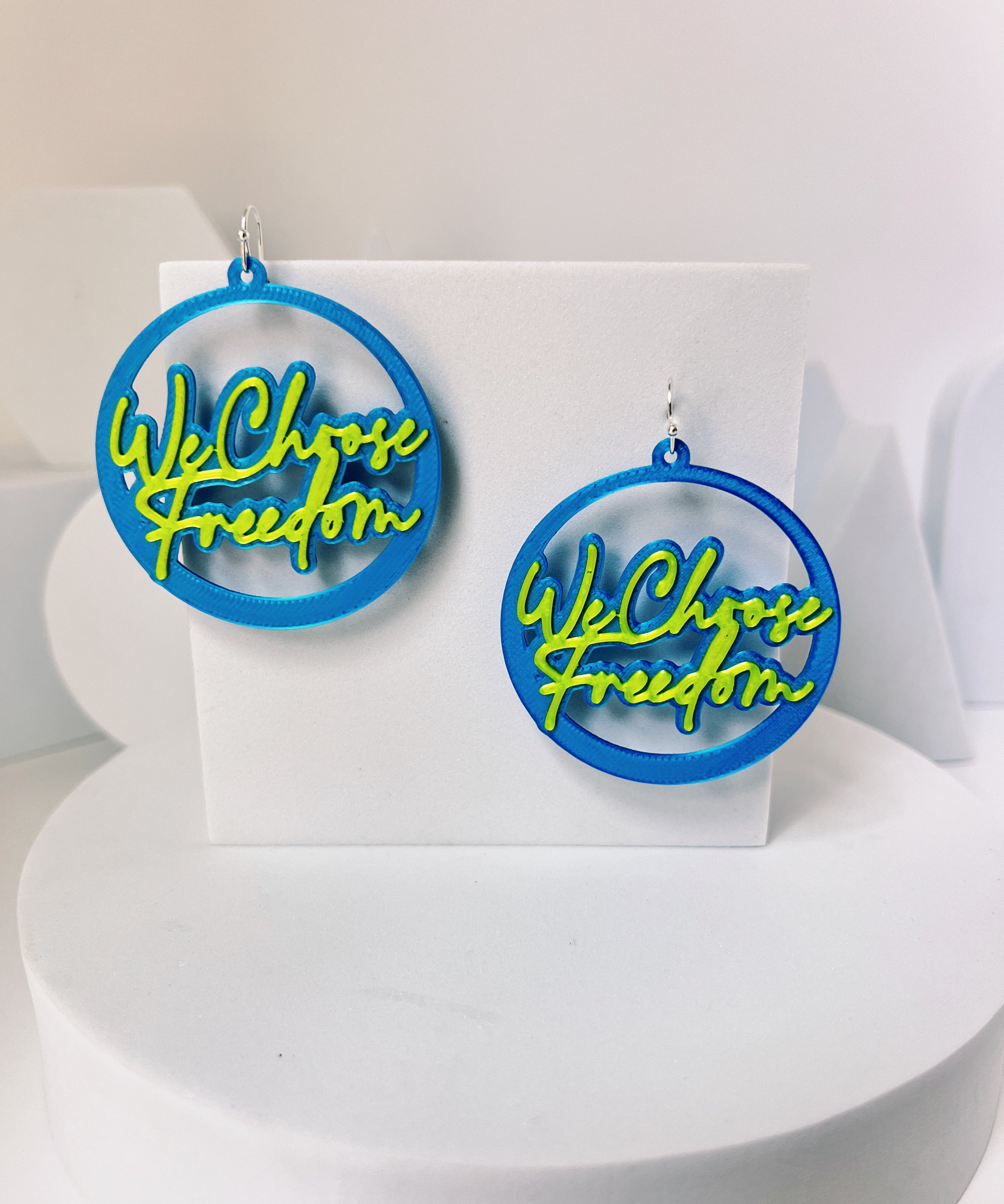 We Choose Freedom Earrings