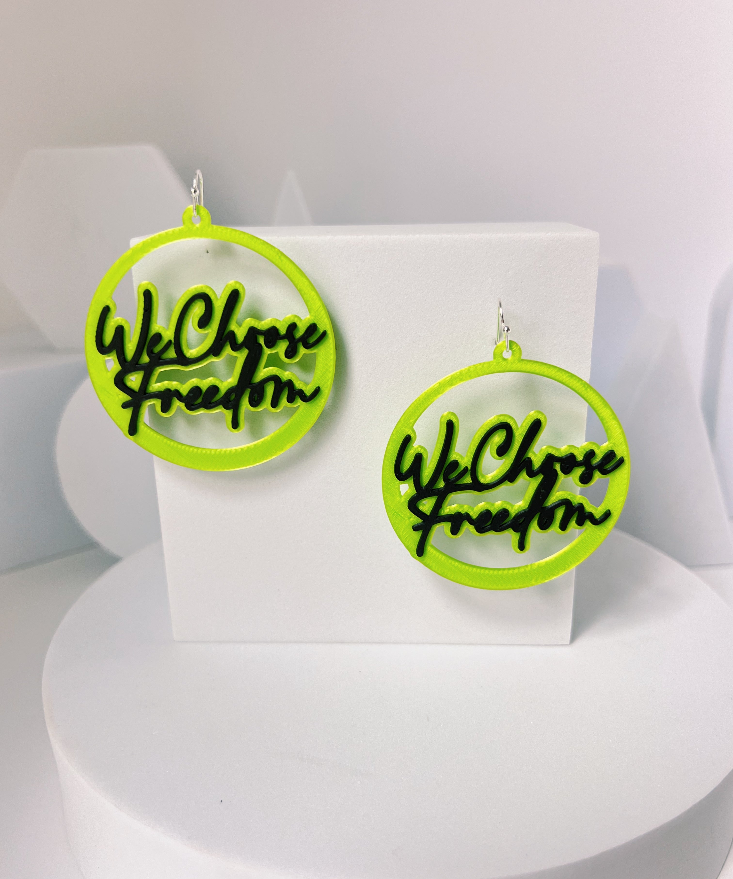 We Choose Freedom Earrings