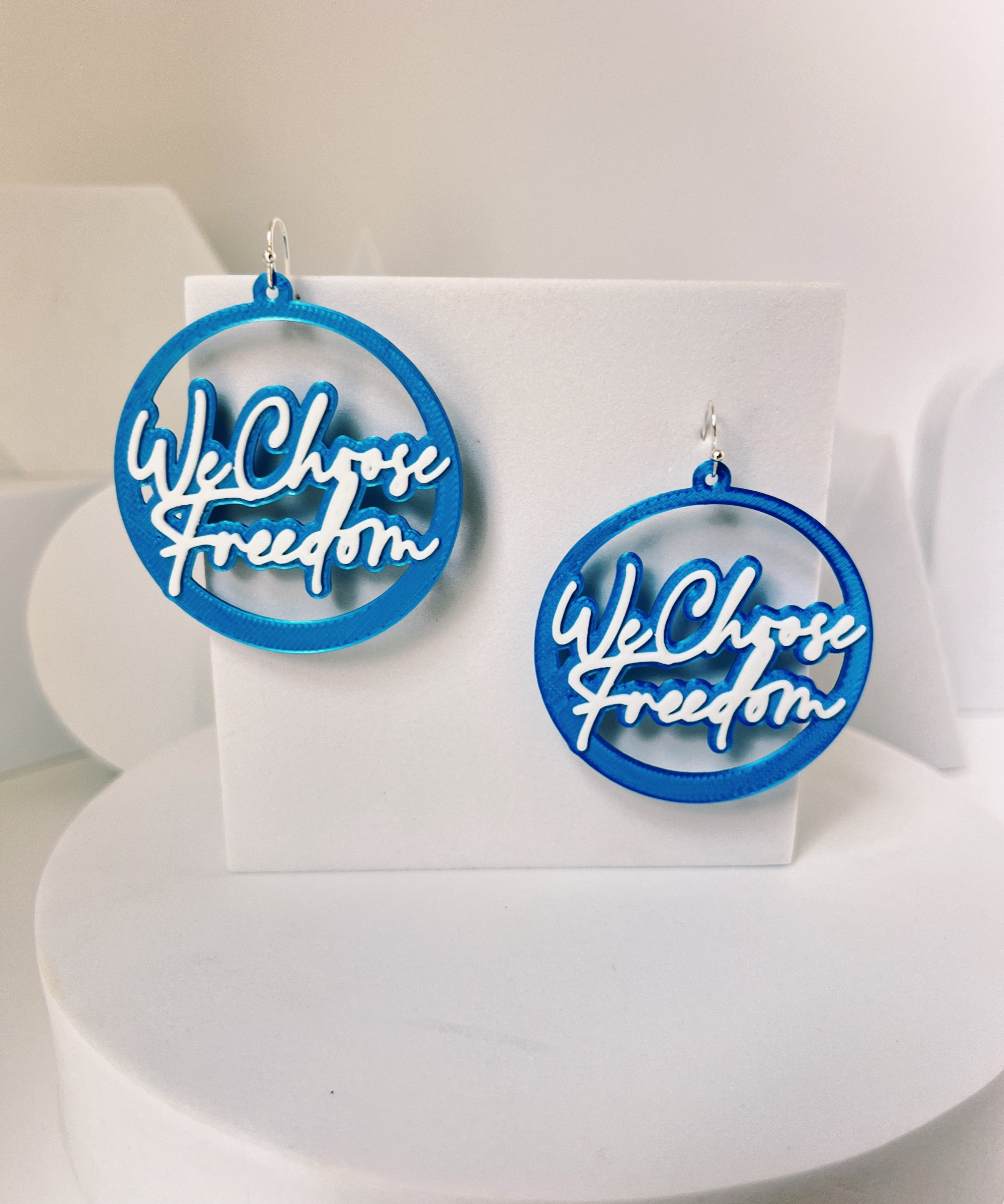 We Choose Freedom Earrings