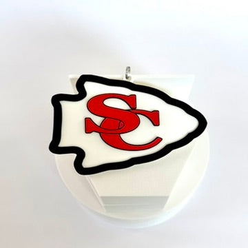 Stephens County Indians | School Spirit Pendant