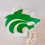Buford Side Wolf Head Jumbo Chain