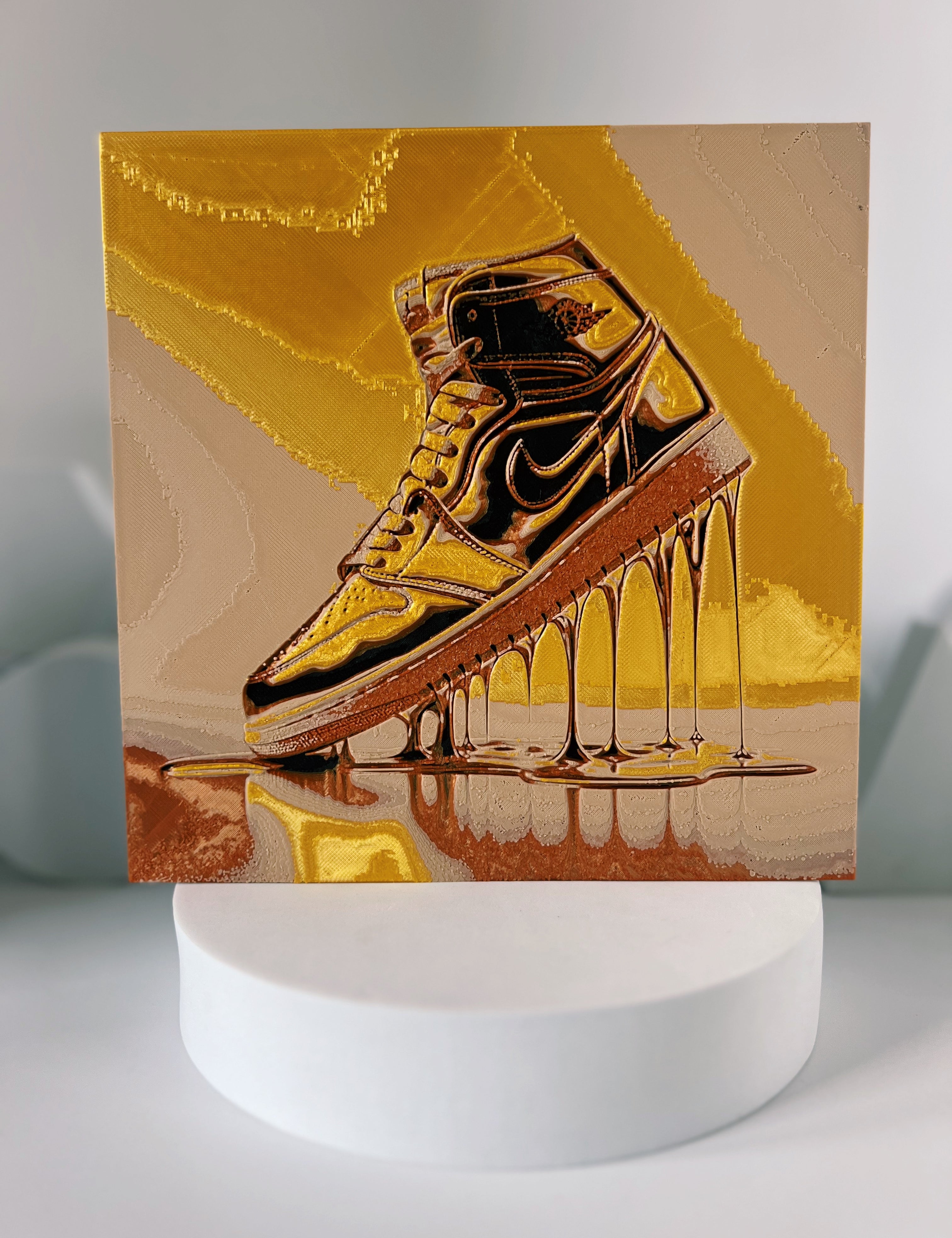 Dipped in Gold Artwork by Gutzy Designs