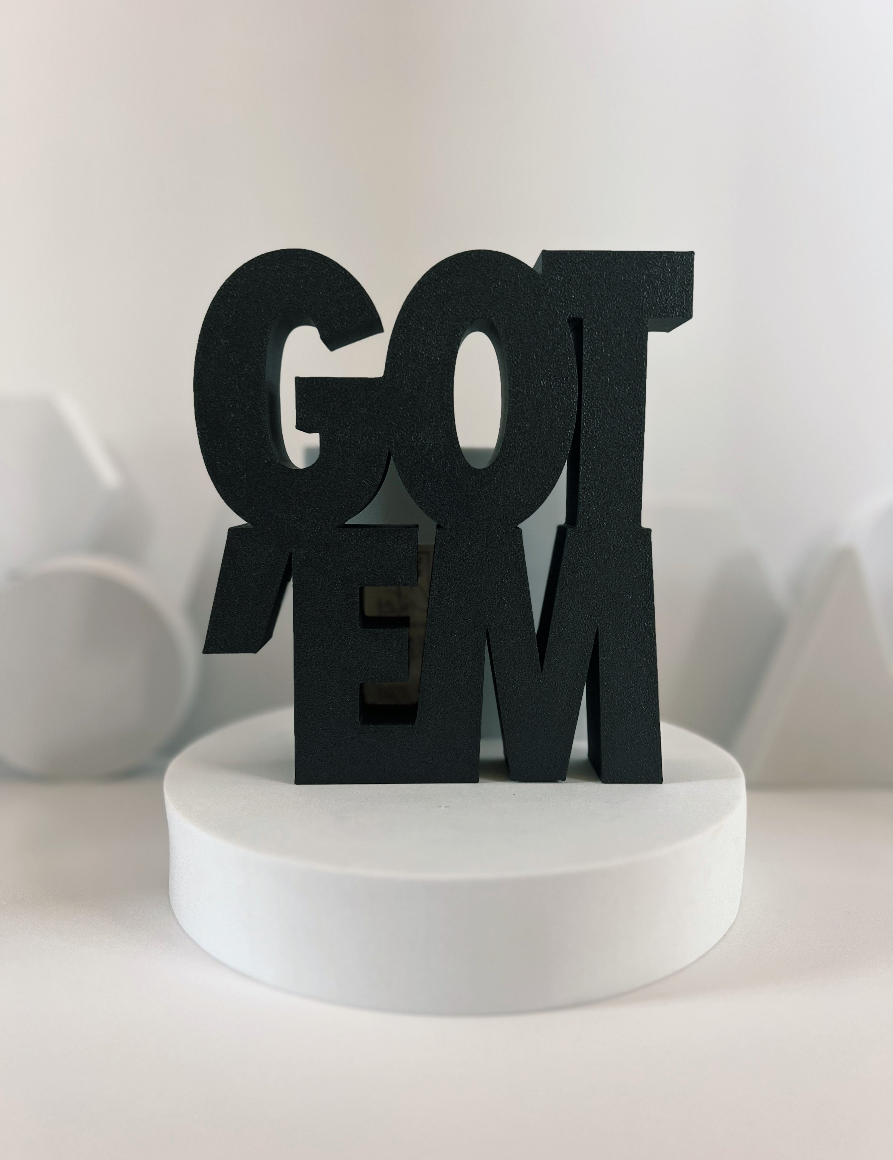 Got'Em Shelf Sign