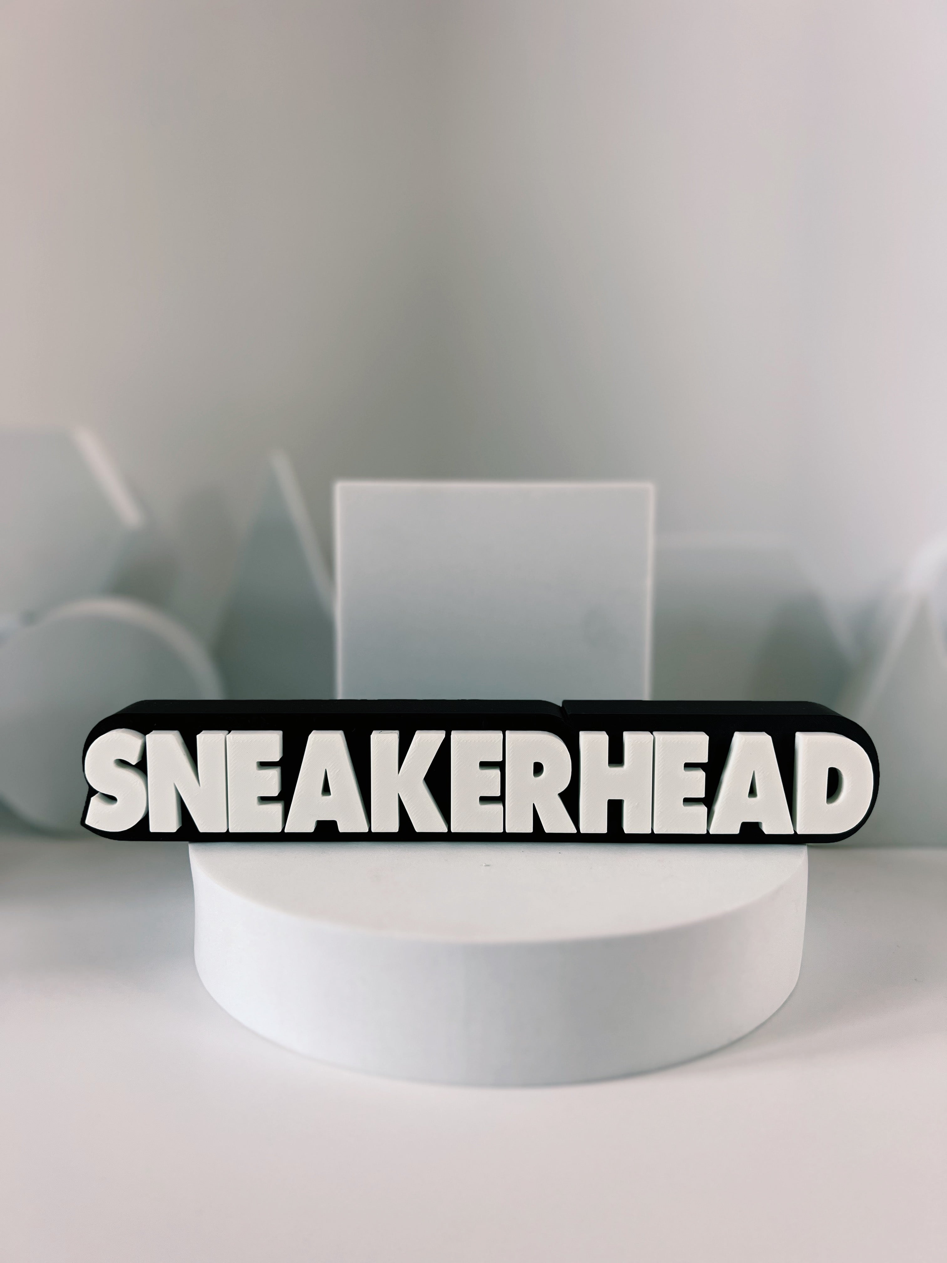 Sneakerhead Shelf Sign