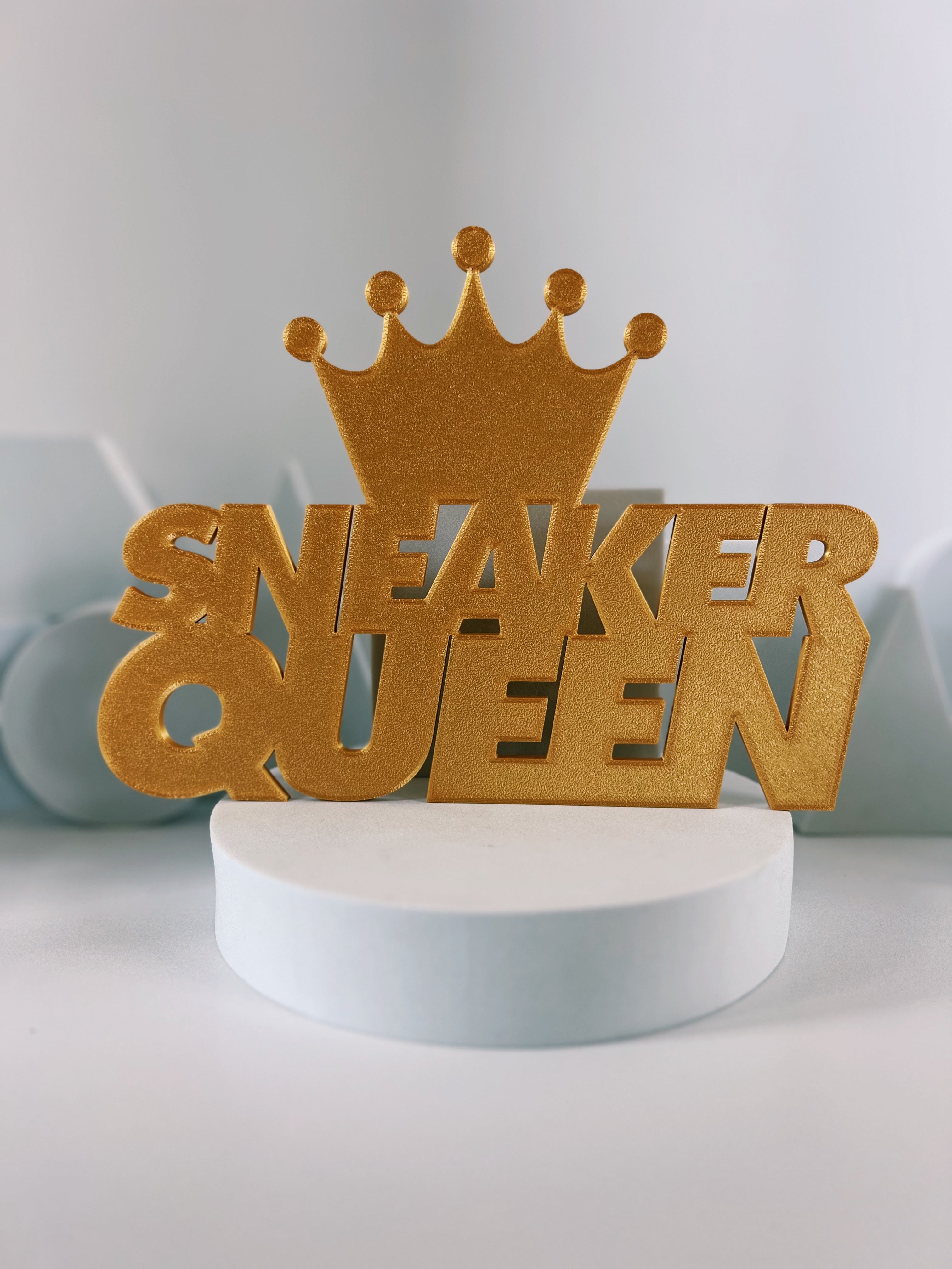 Sneaker Queen Wall Sign