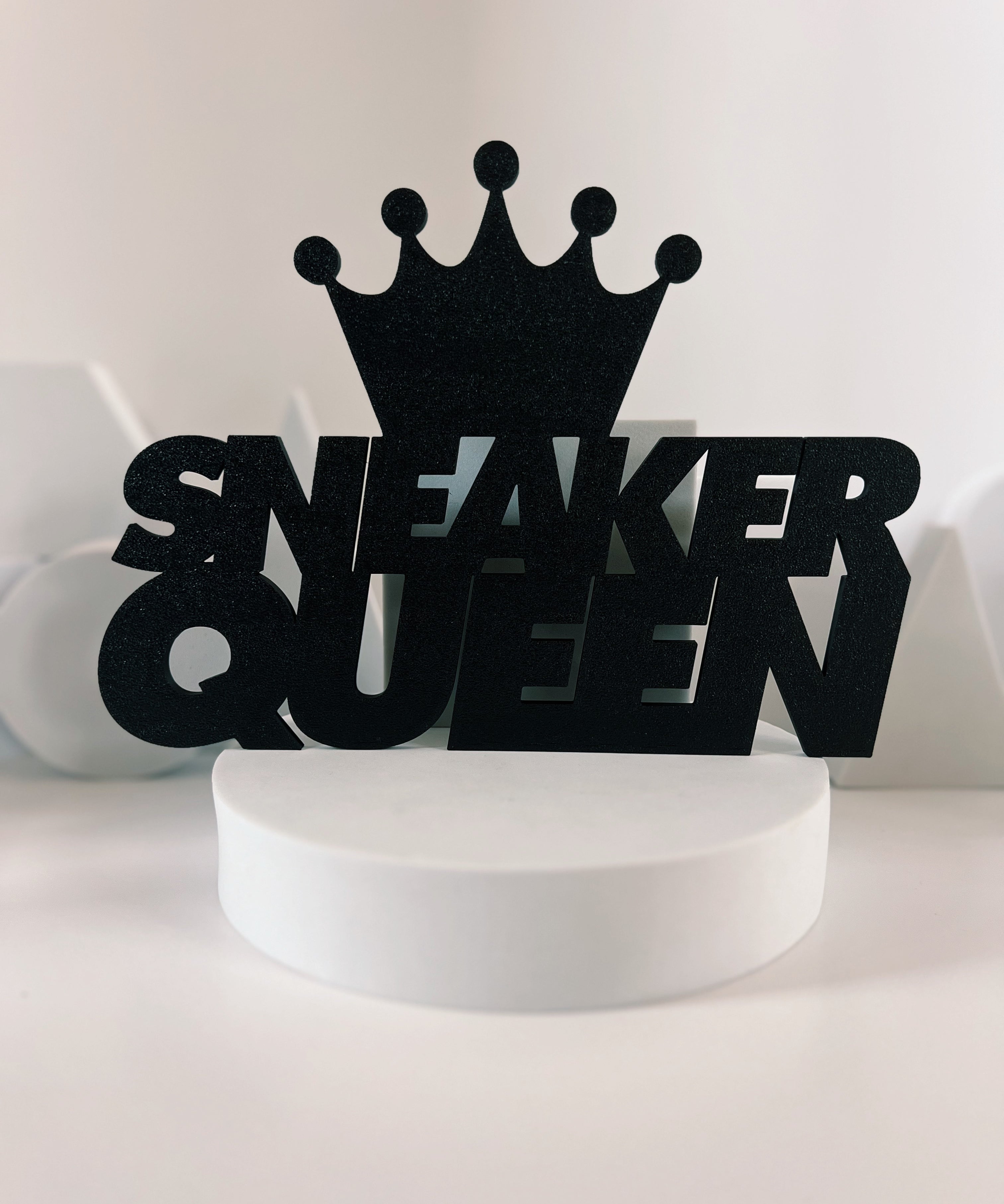 Sneaker Queen Wall Sign