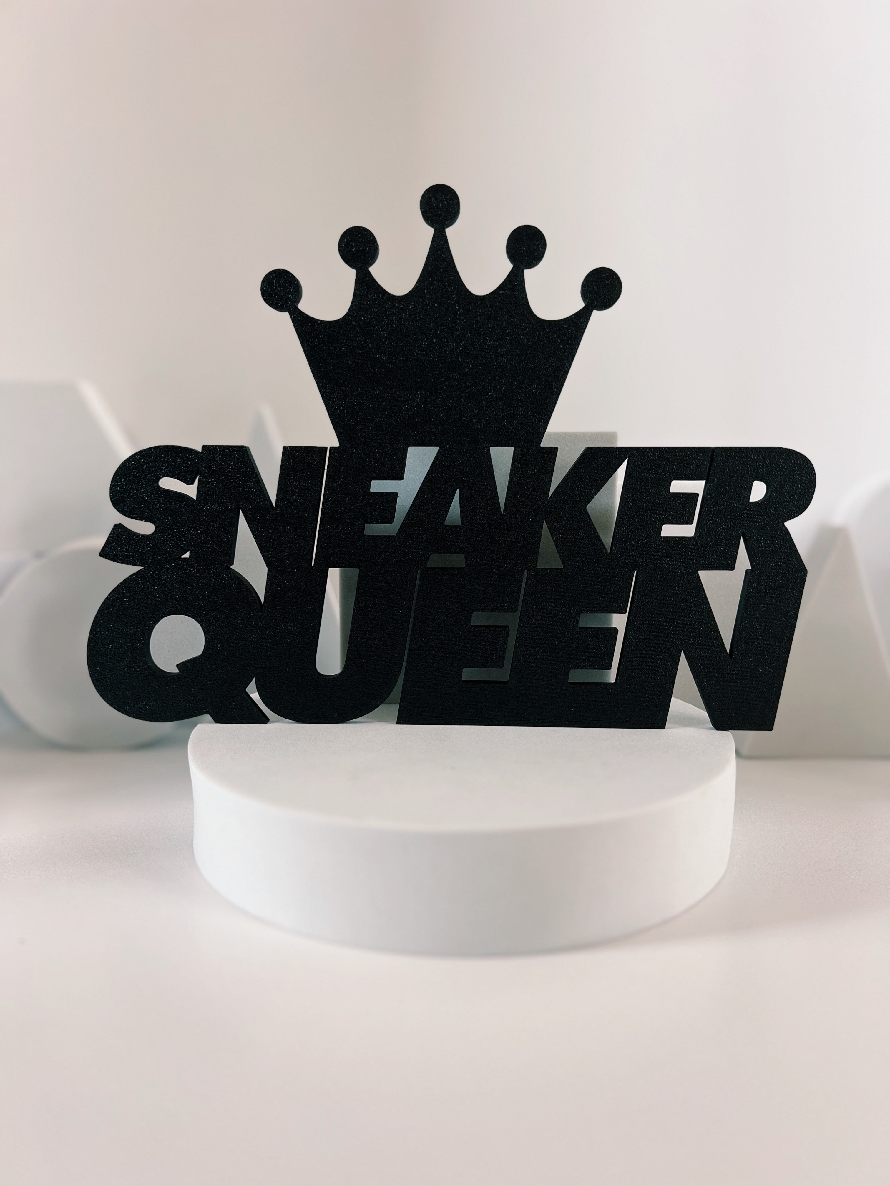 Sneaker Queen Wall Sign