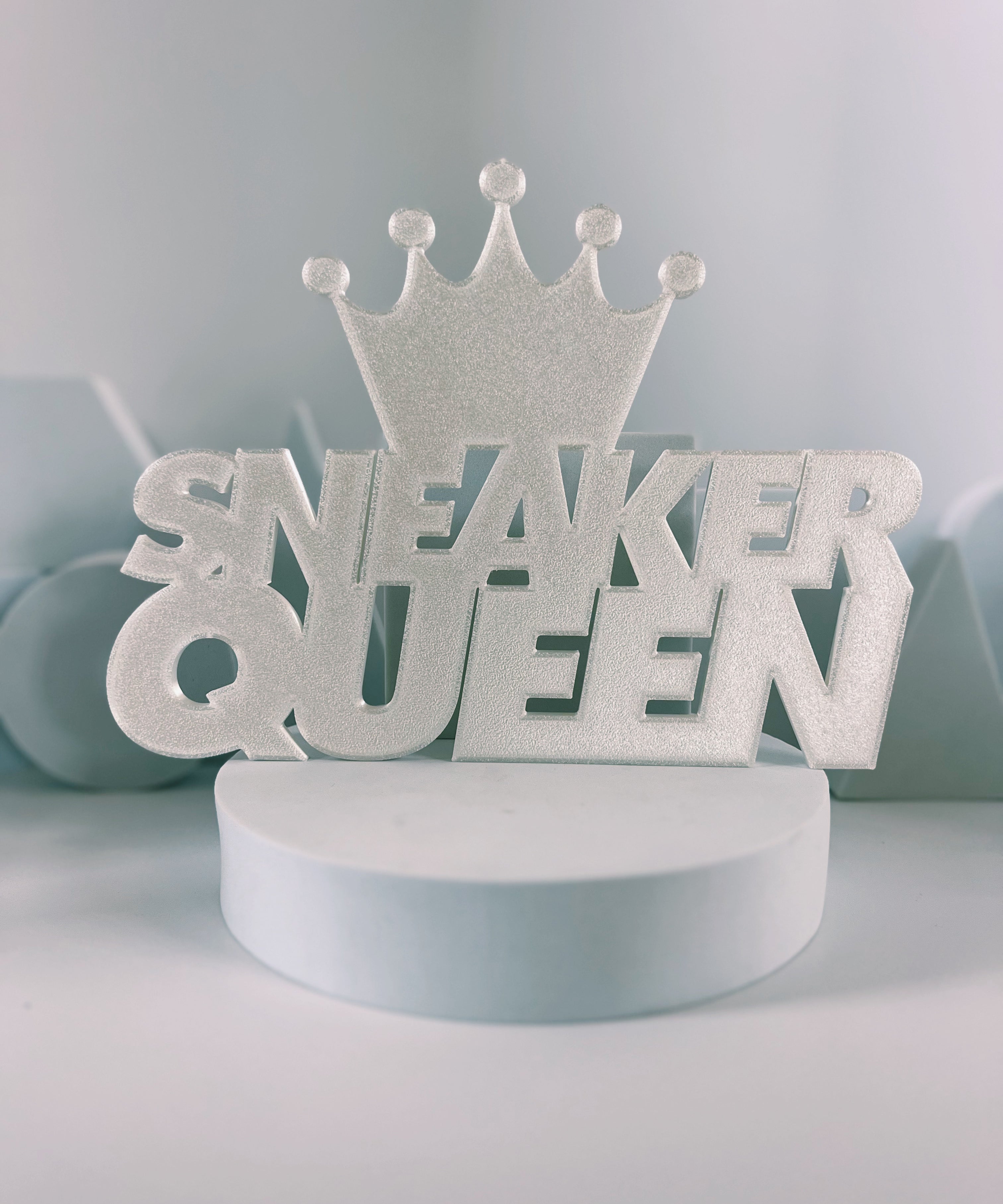 Sneaker Queen Shelf Sign