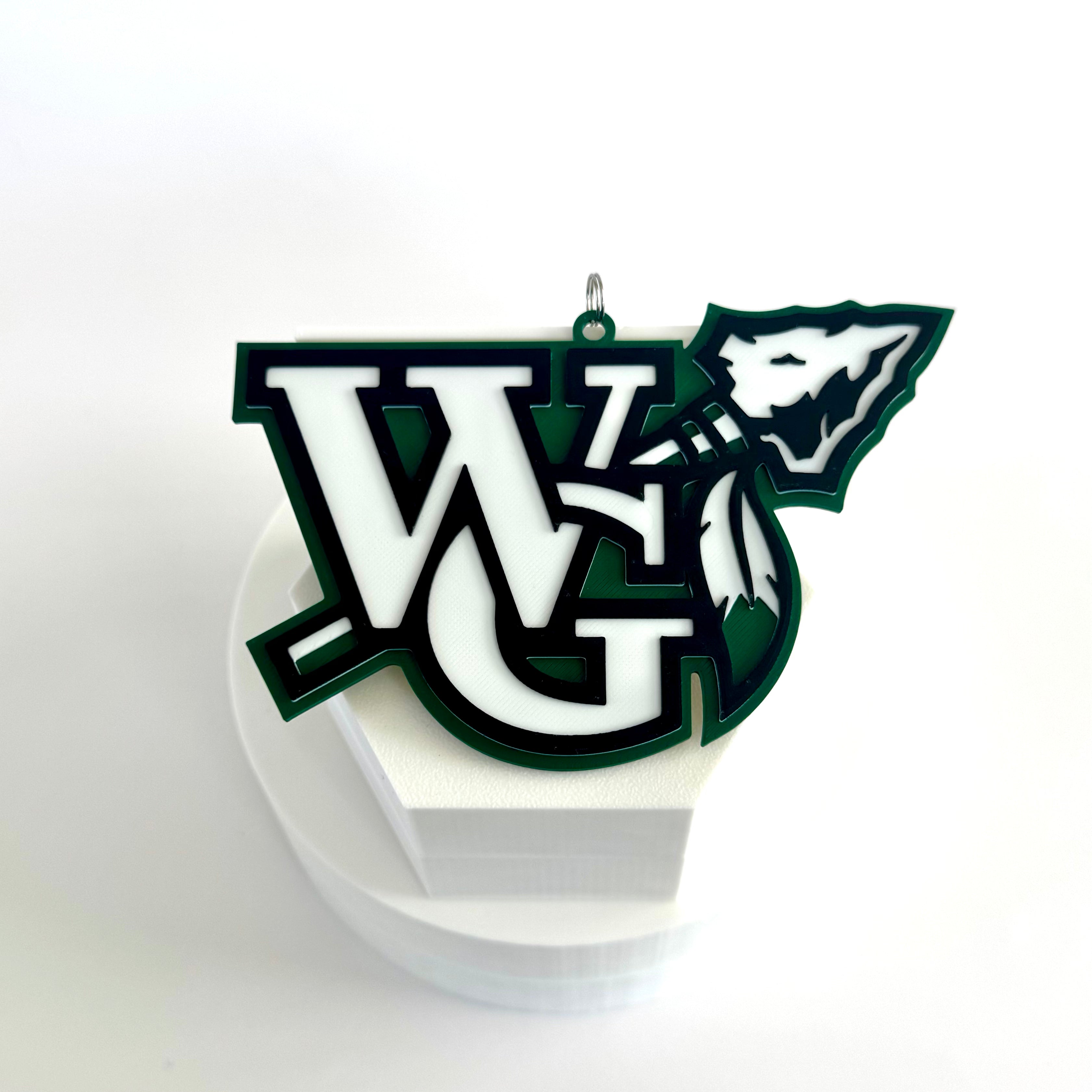 Walnut Grove Warriors | School Spirit Pendant