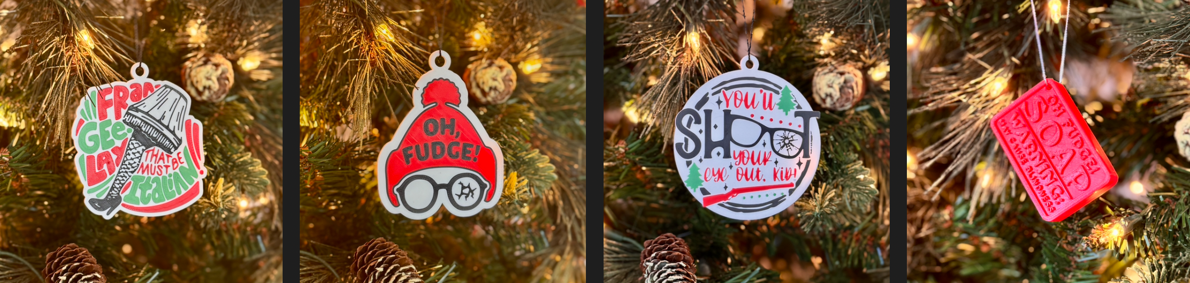 Christmas Story Ornaments