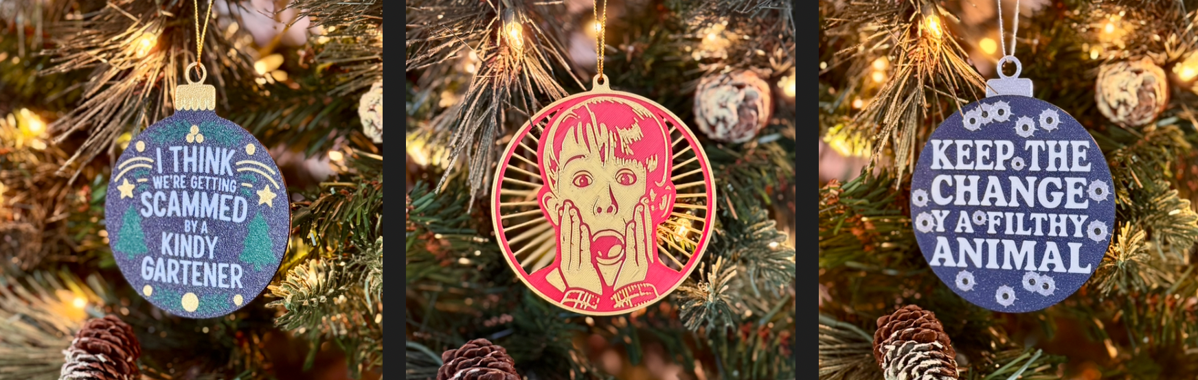 Home Alone Ornaments