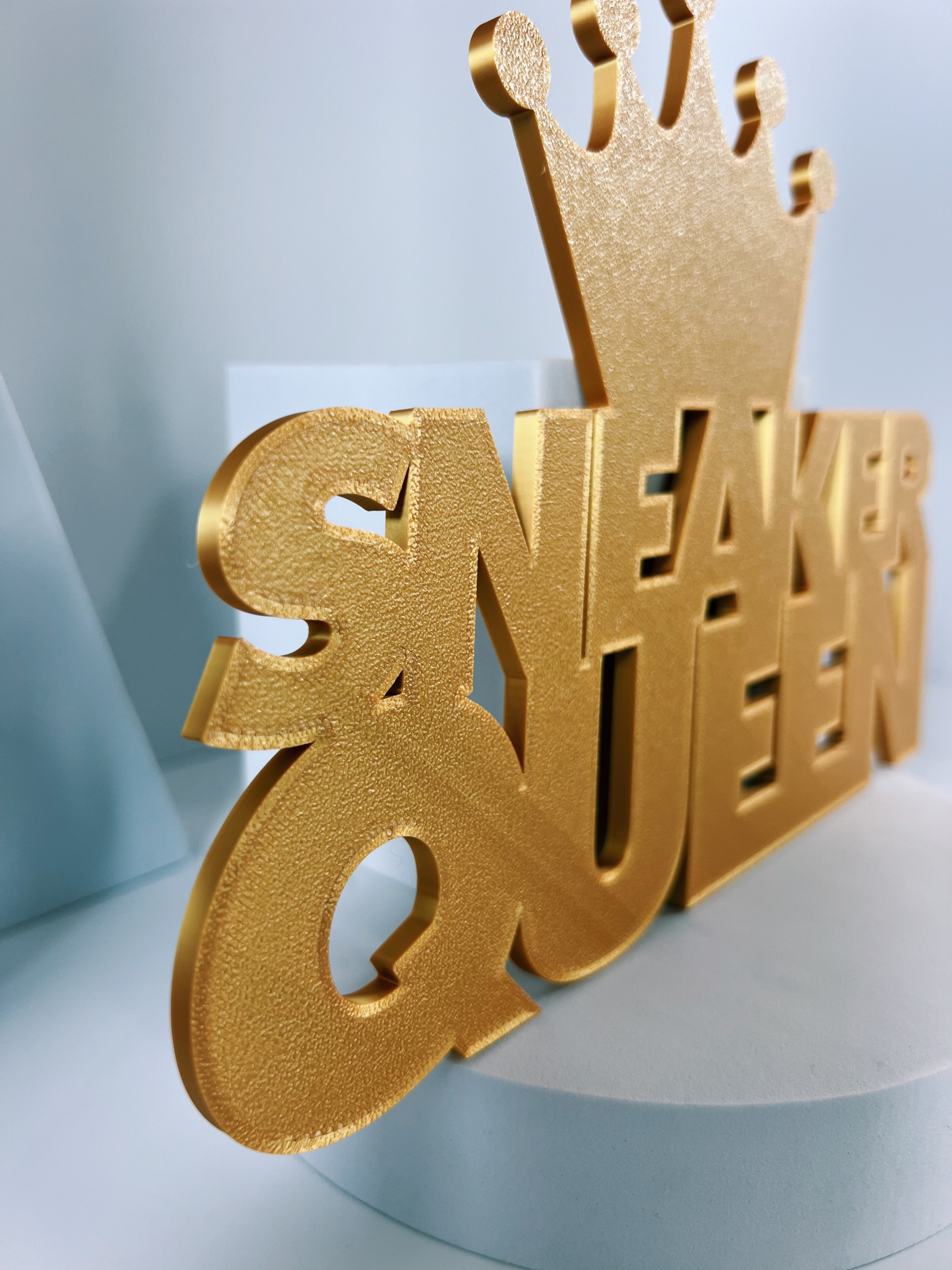 Sneaker Queen Wall Sign