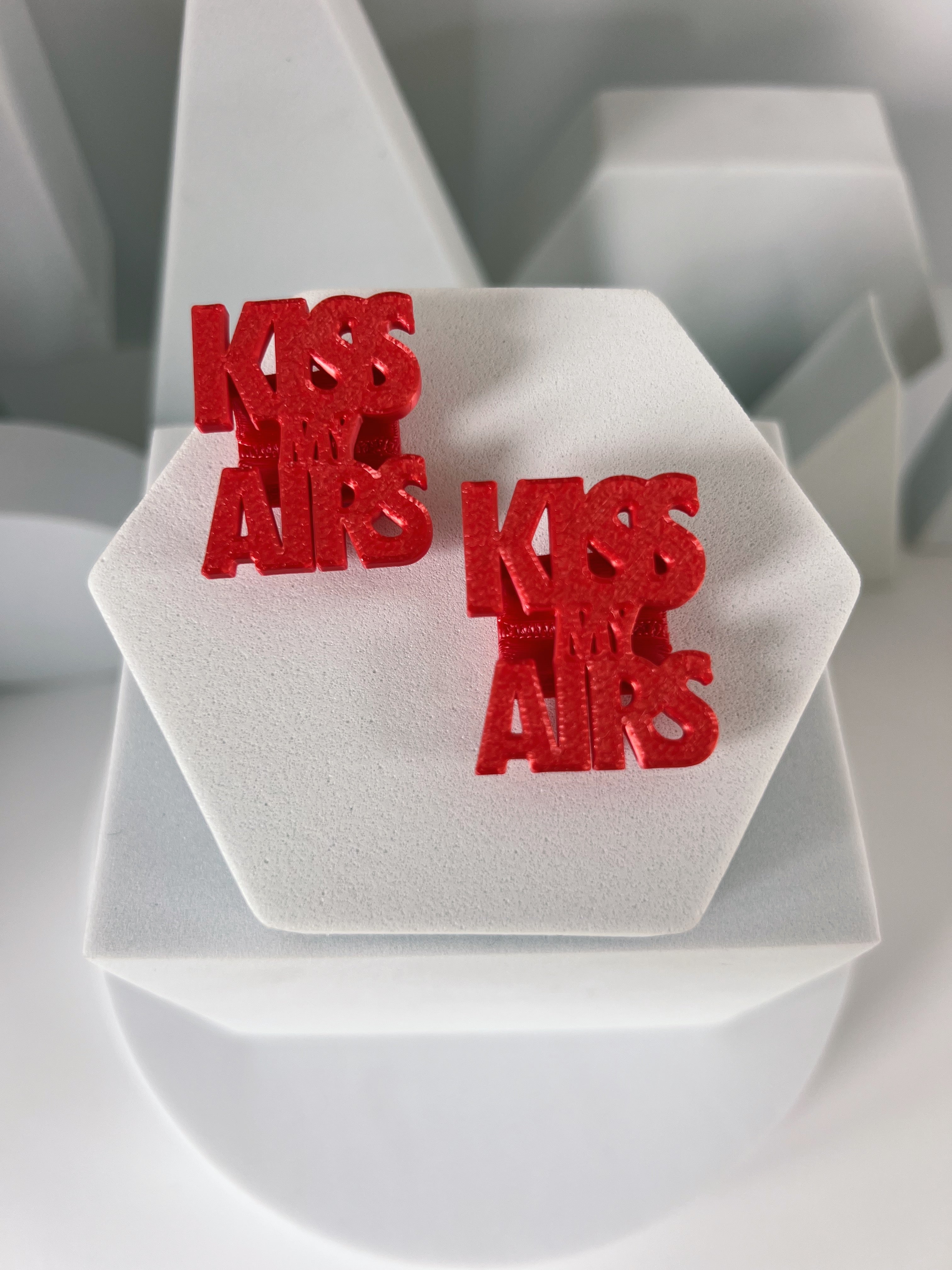 Kiss My Airs Floating Lace Hugger - Red - Gutzy Design