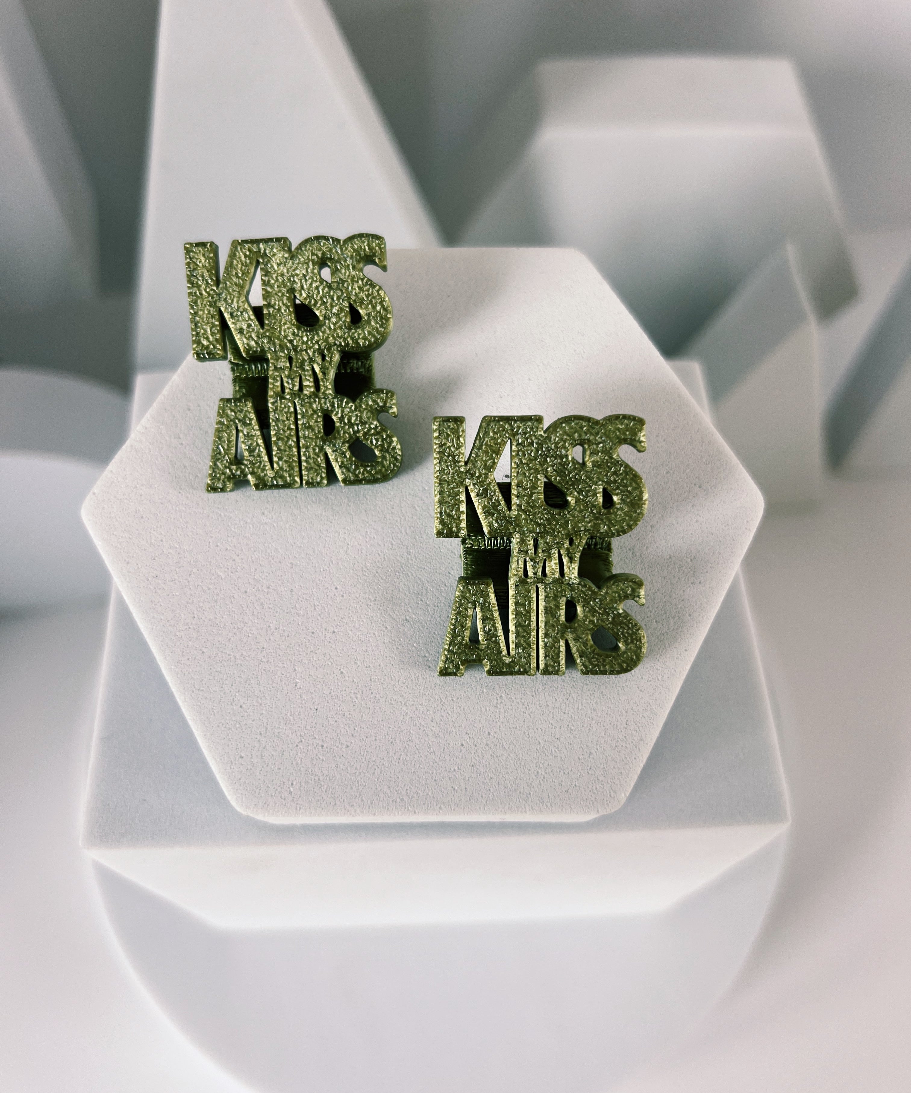 Kiss My Airs Floating Lace Hugger - Olive Green - Gutzy Design