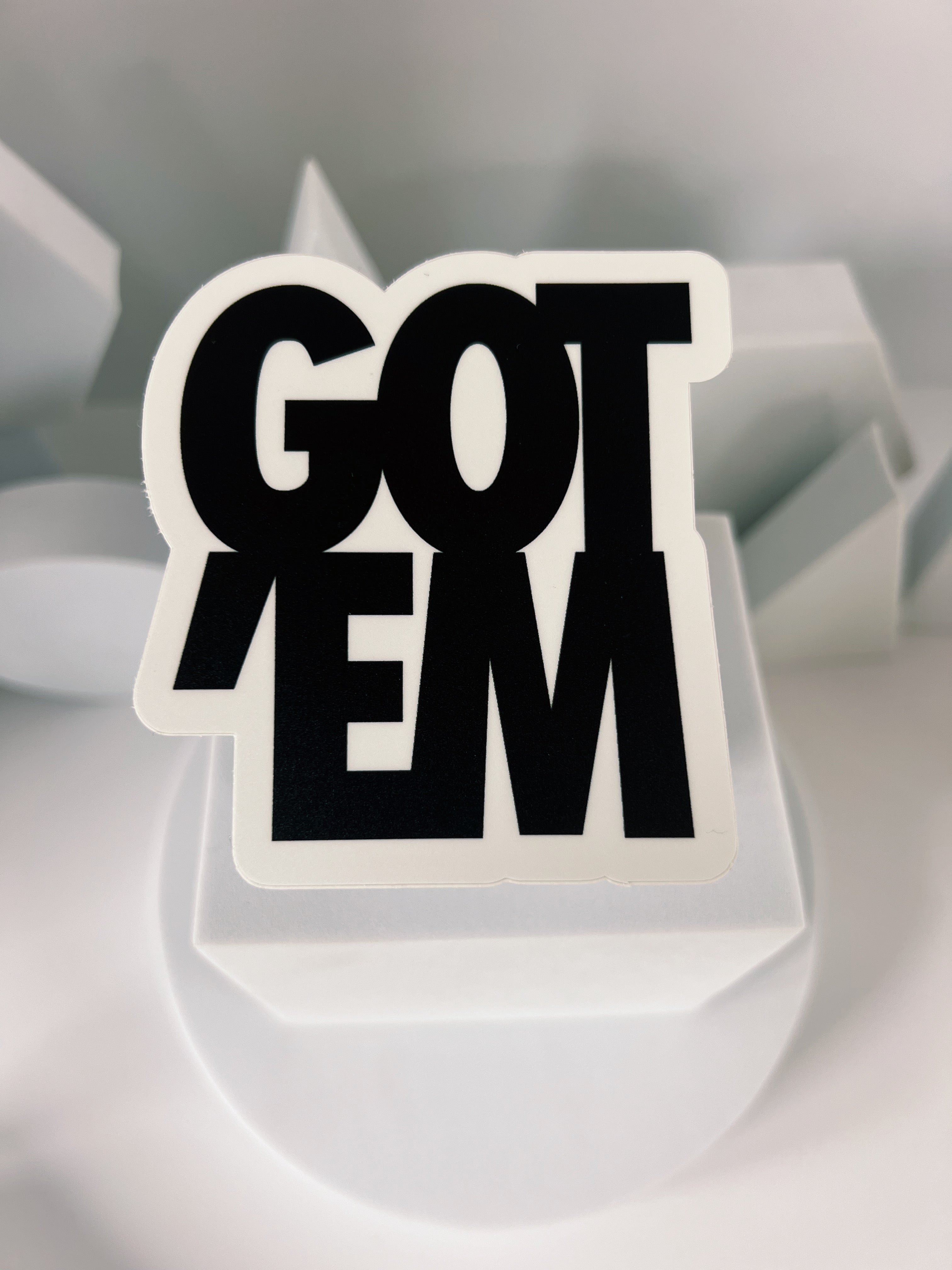 Got'Em Sticker - Gutzy Designs