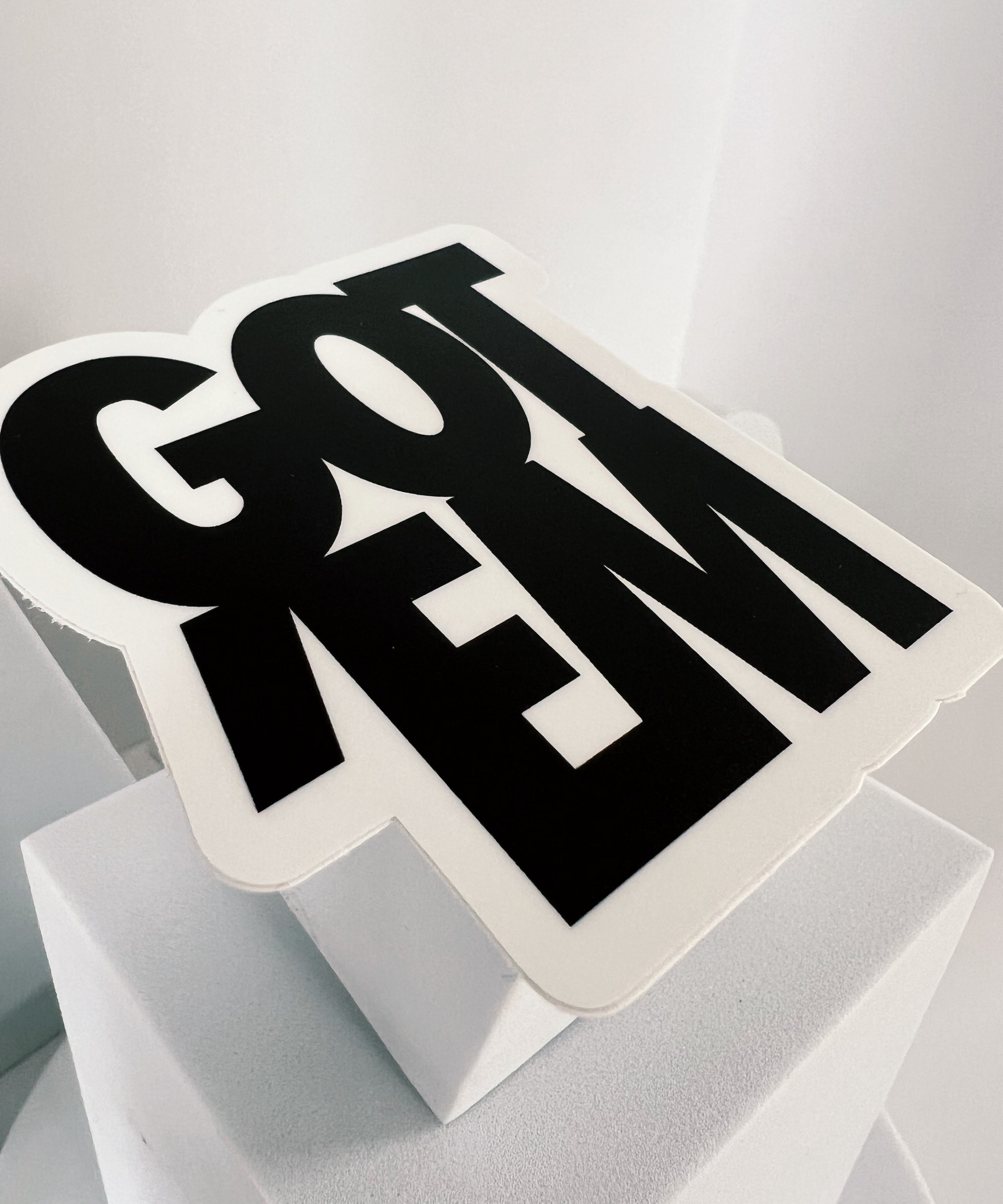 Got'Em Sticker - Gutzy Designs