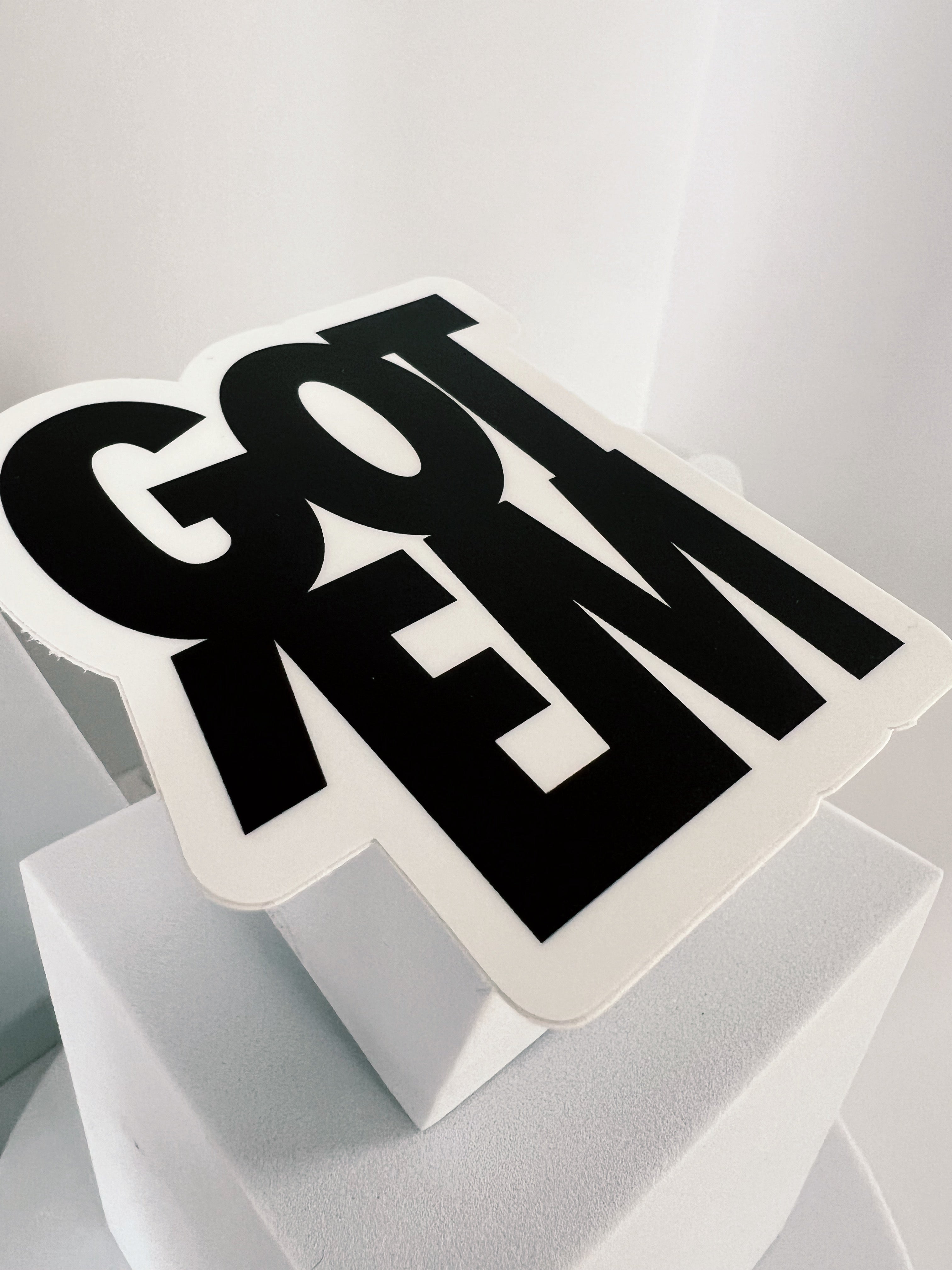 Got'Em Sticker - Gutzy Designs