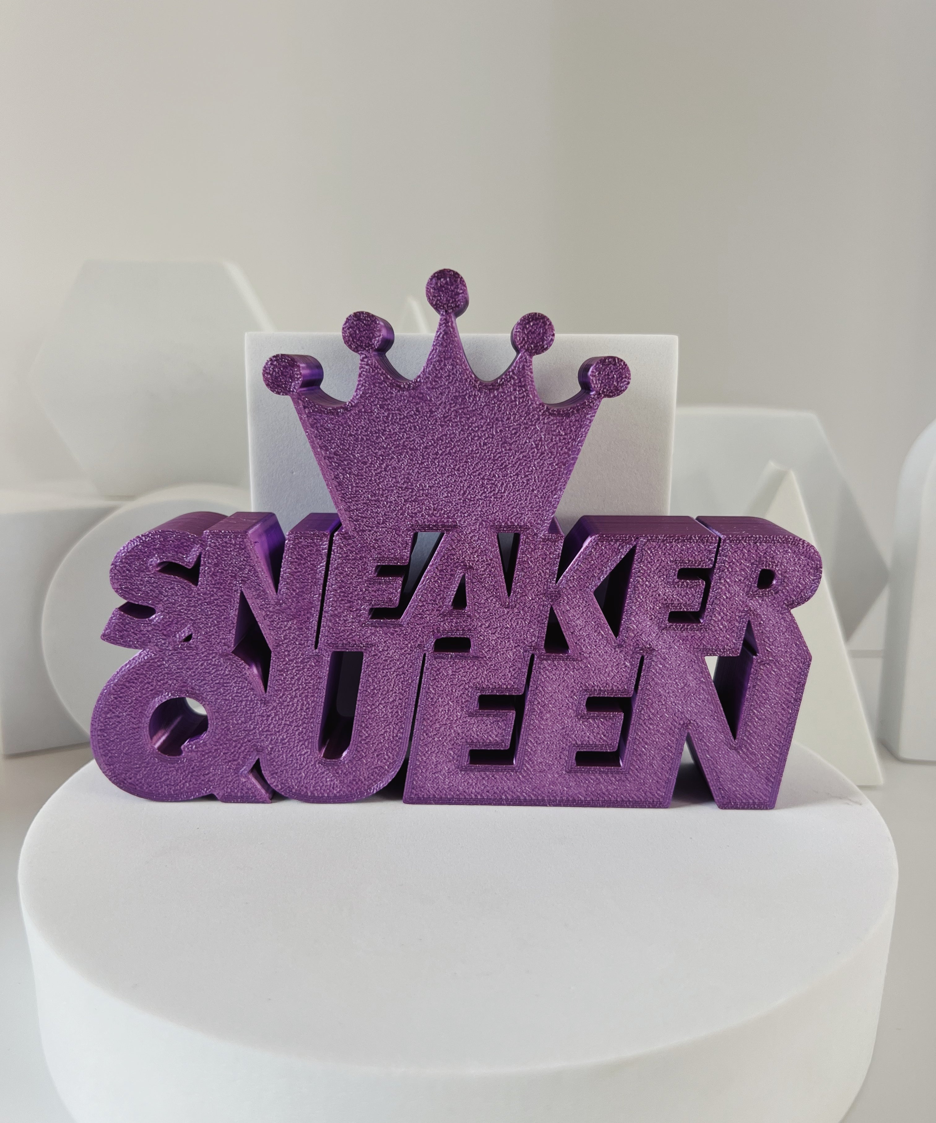 Sneaker Queen Shelf Sign