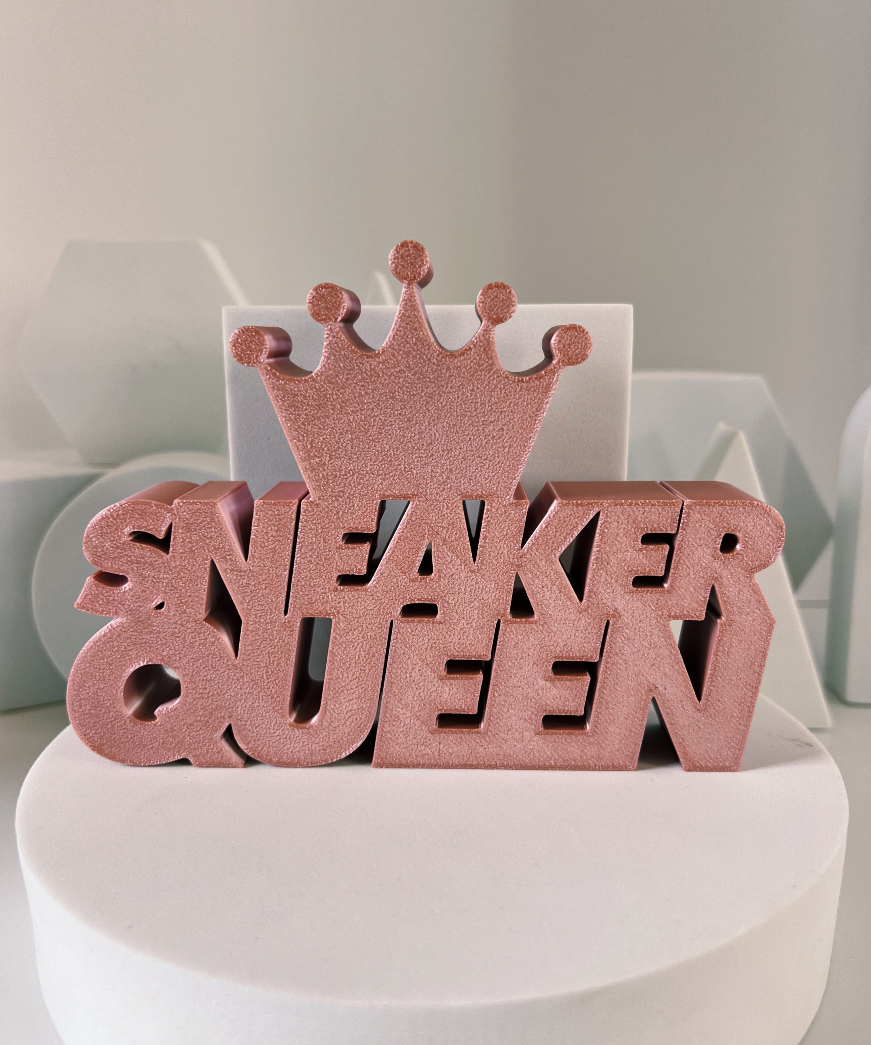 Sneaker Queen Shelf Sign