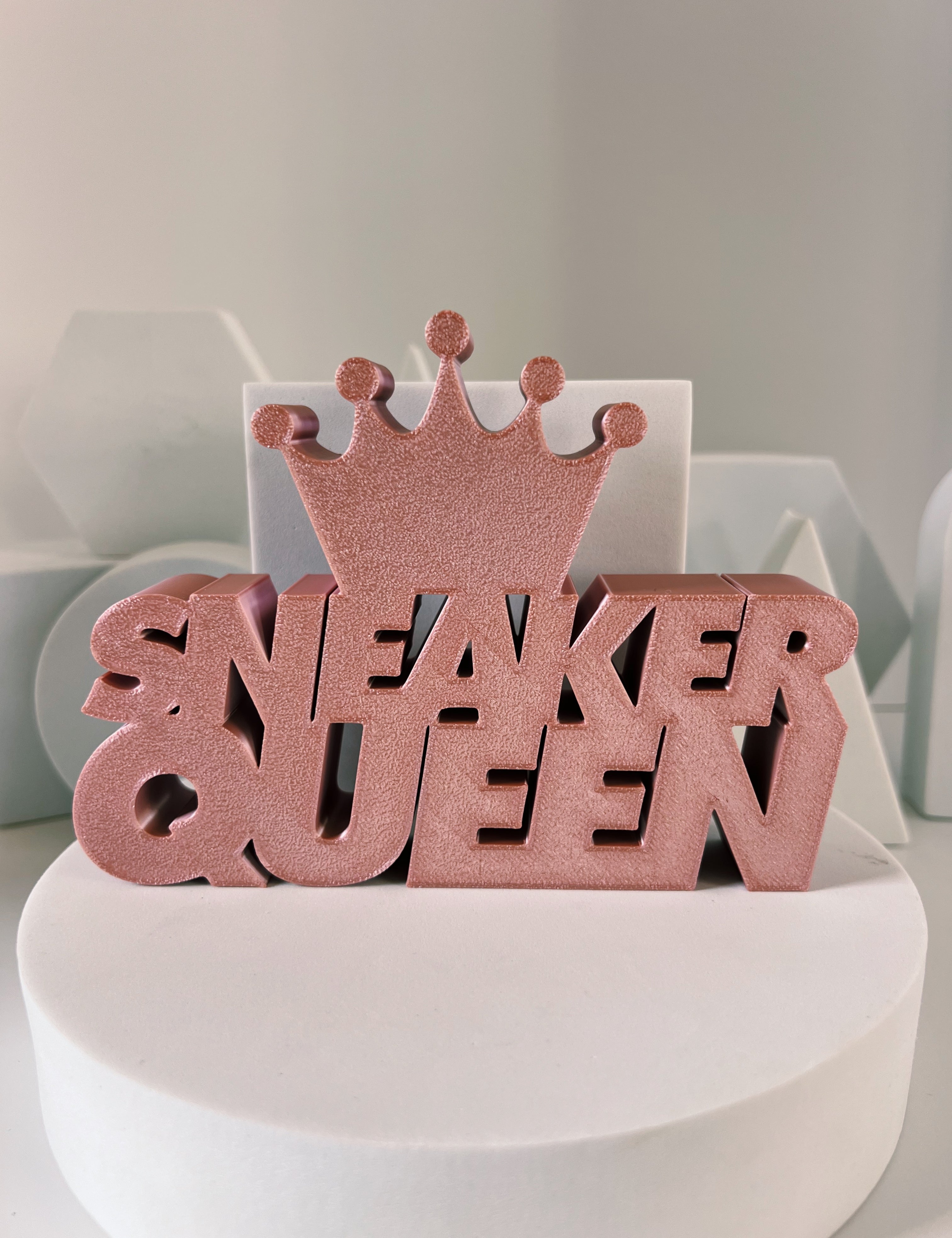 Sneaker Queen Shelf Sign