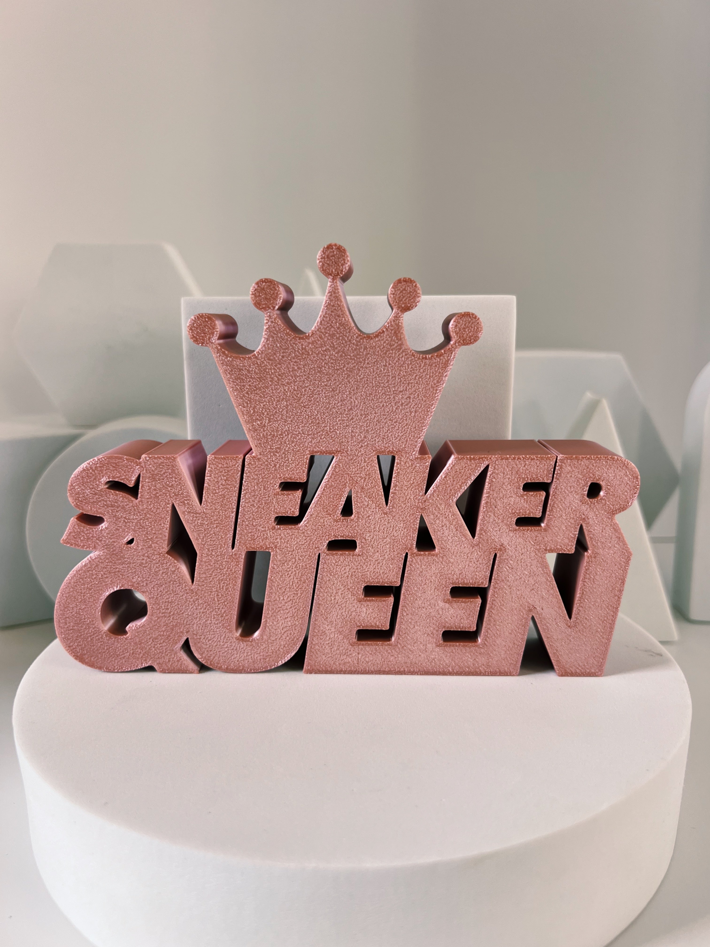 Sneaker Queen Shelf Sign