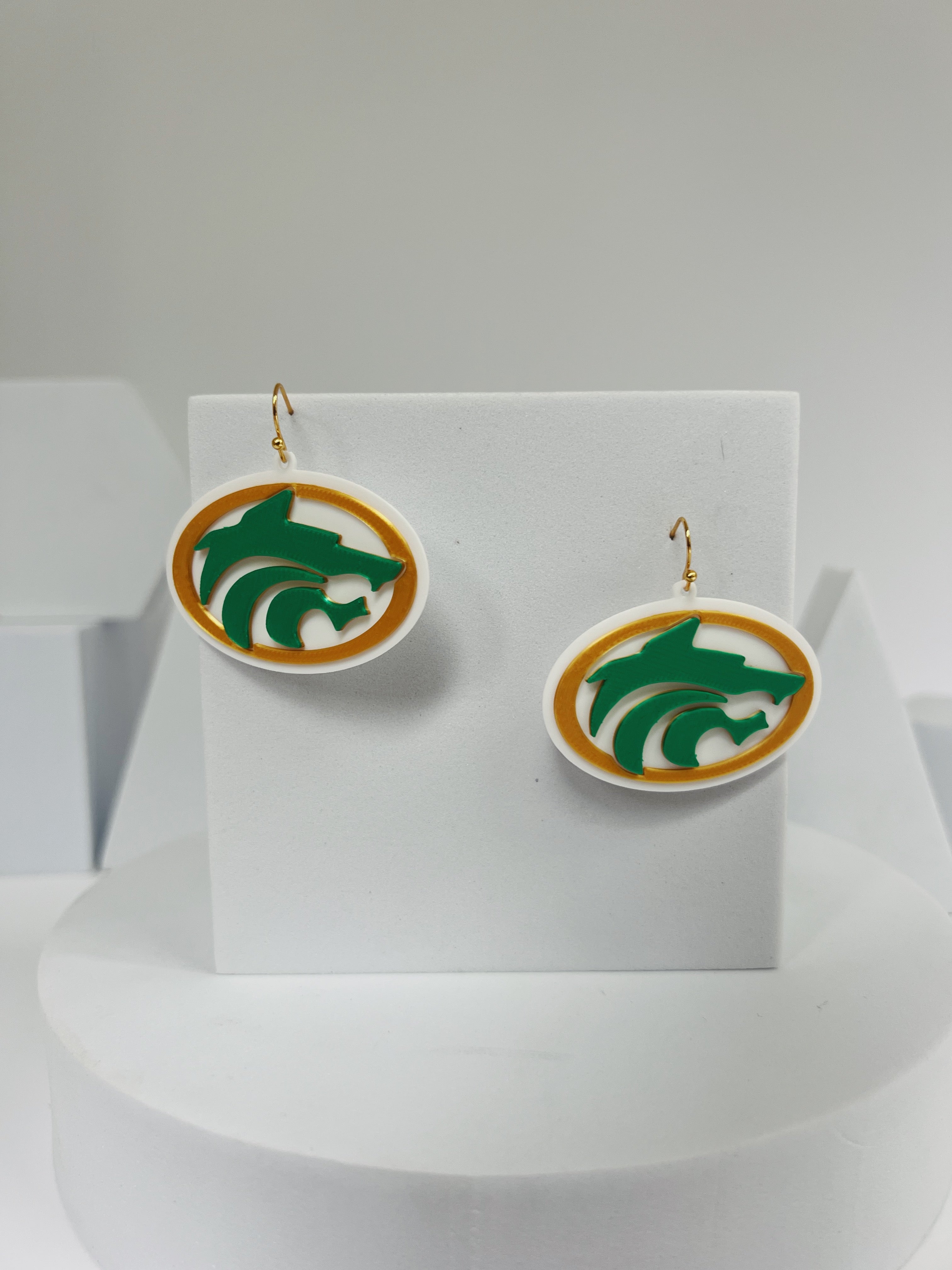 Buford Traditional Logo Earrings