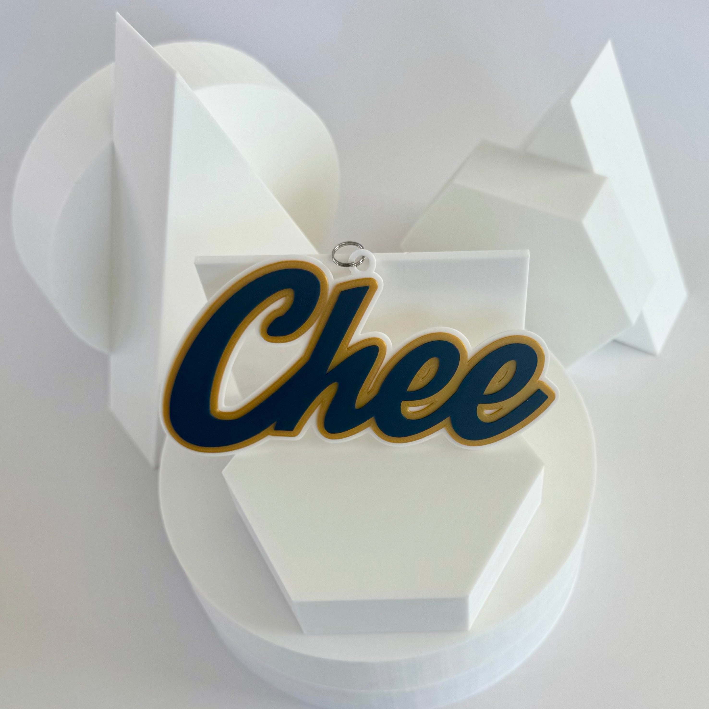 Apalachee Wildcats Chee Bubble Chain Pendant