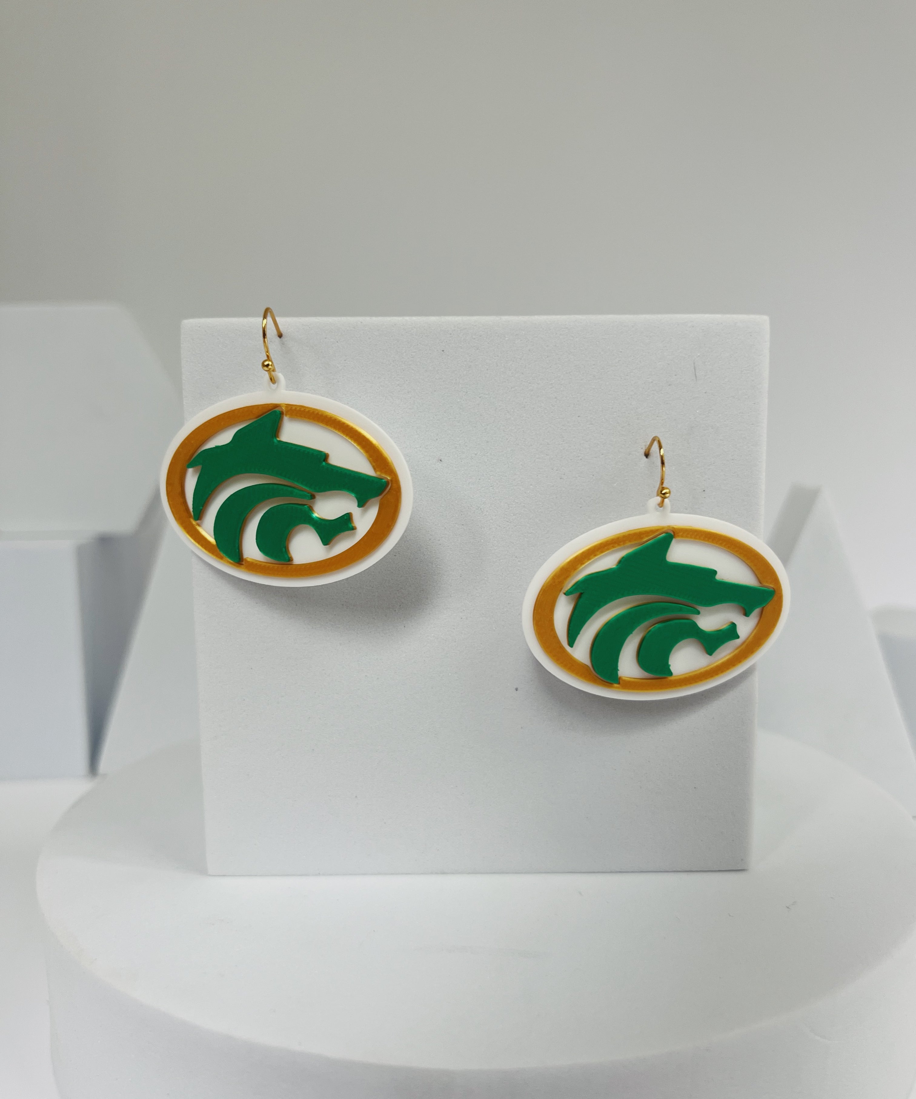 Buford Traditional Logo Earrings