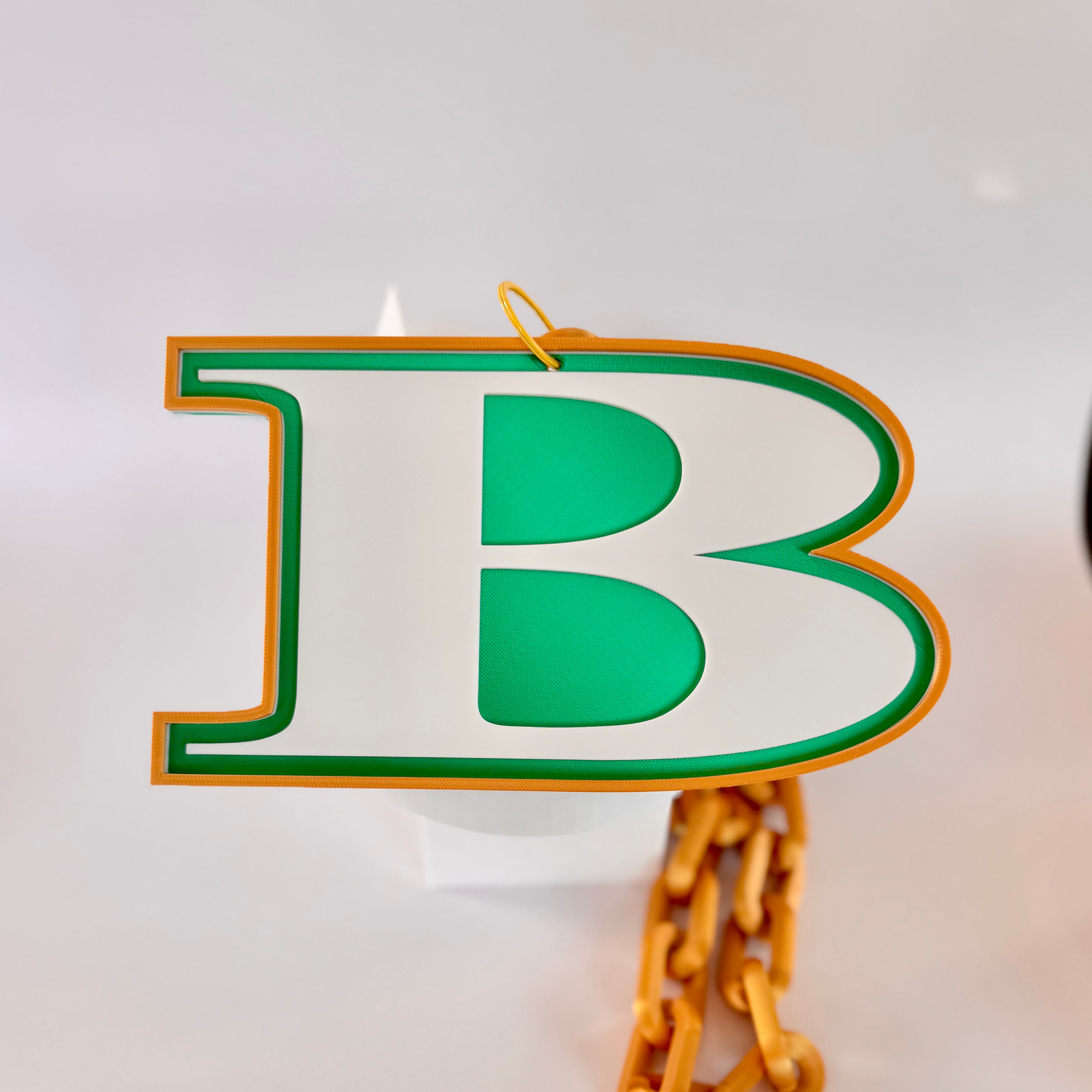 Buford Wolves B Logo Jumbo Chain