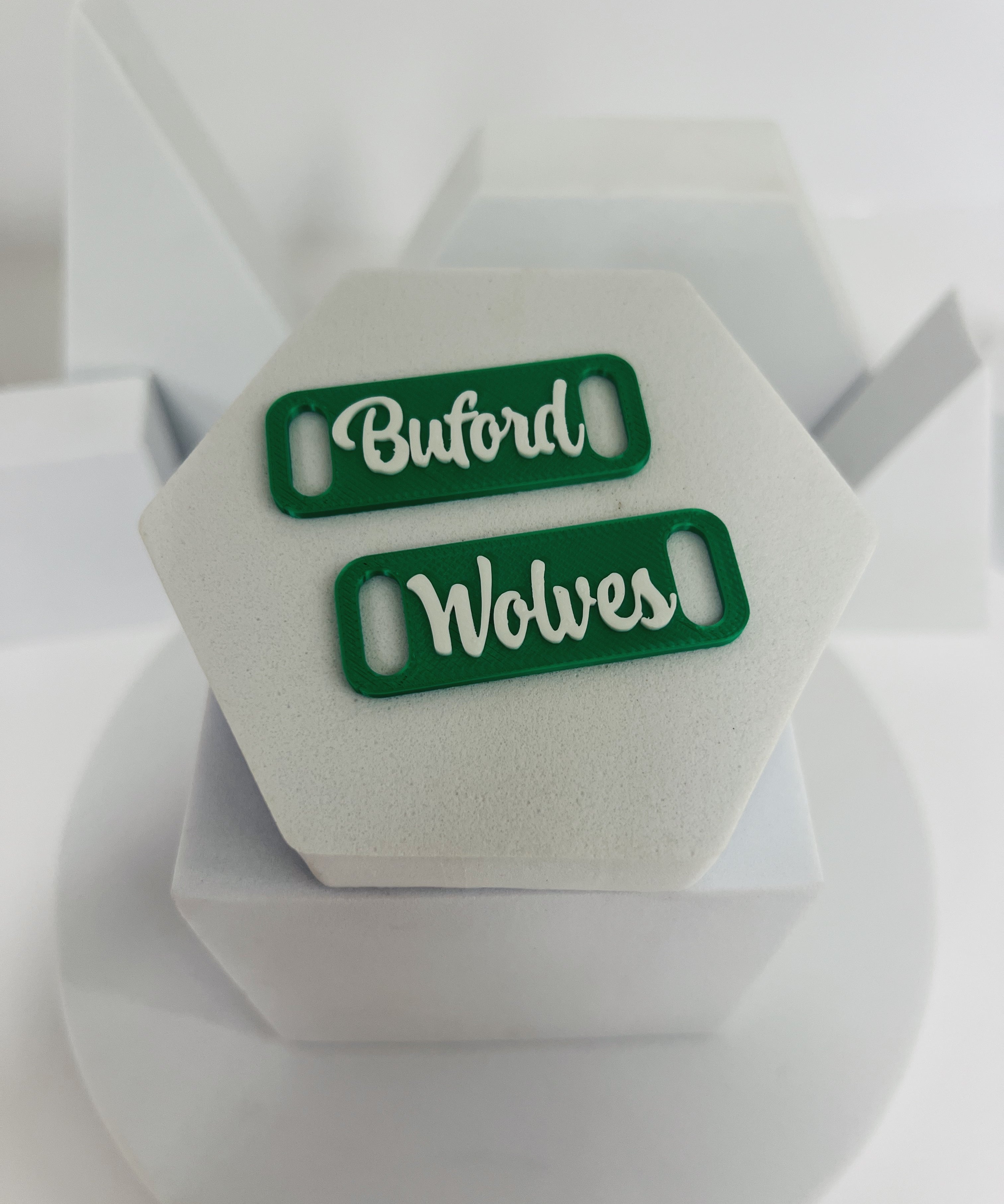 buford wolves cursive flat lace hugger 2