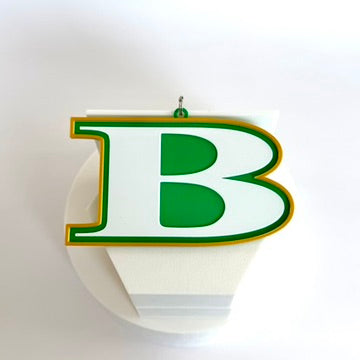 buford wolves school spirit pendant b logo