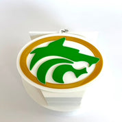 buford wolves school spirit pendant traditional logo