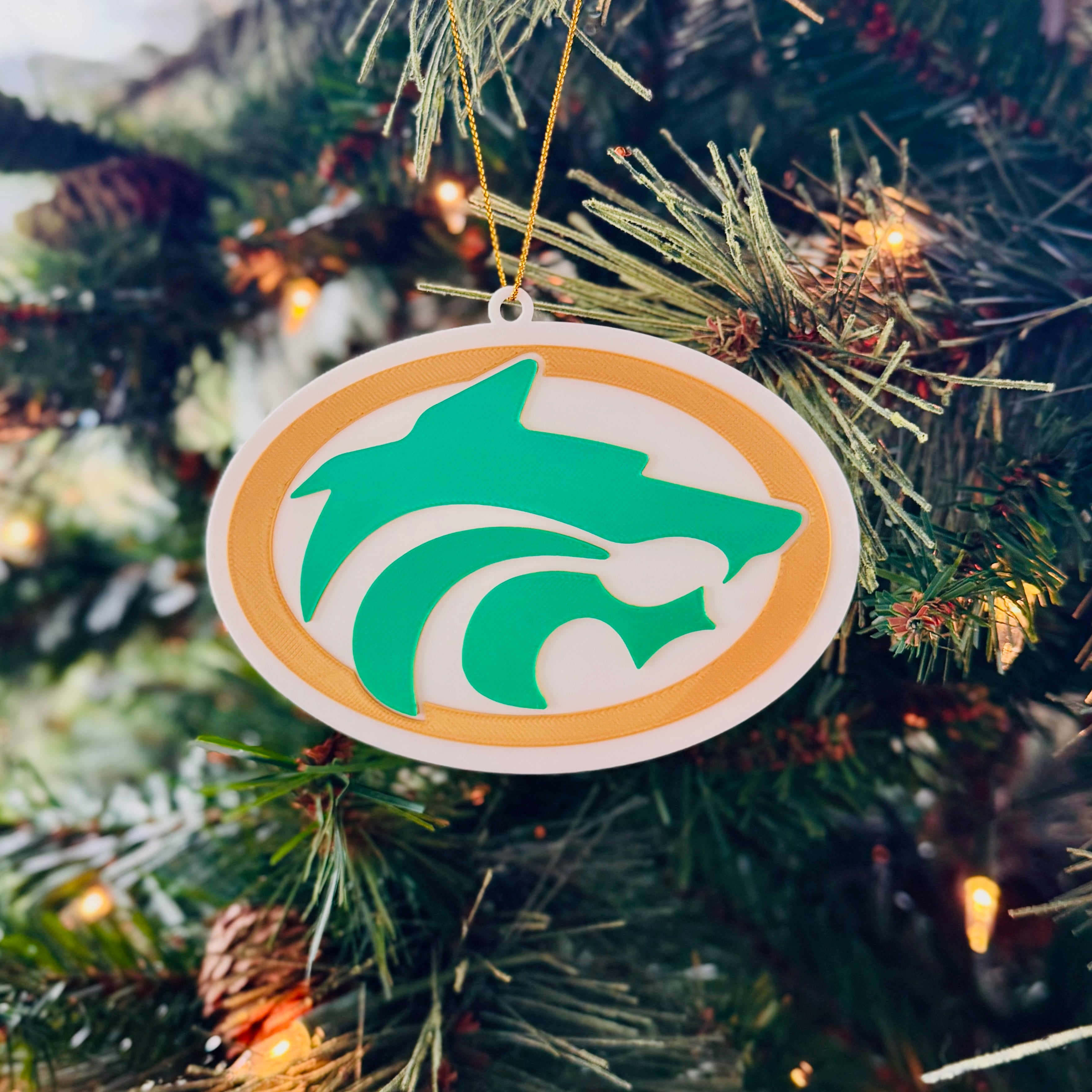 Buford Wolves Traditional Ornament