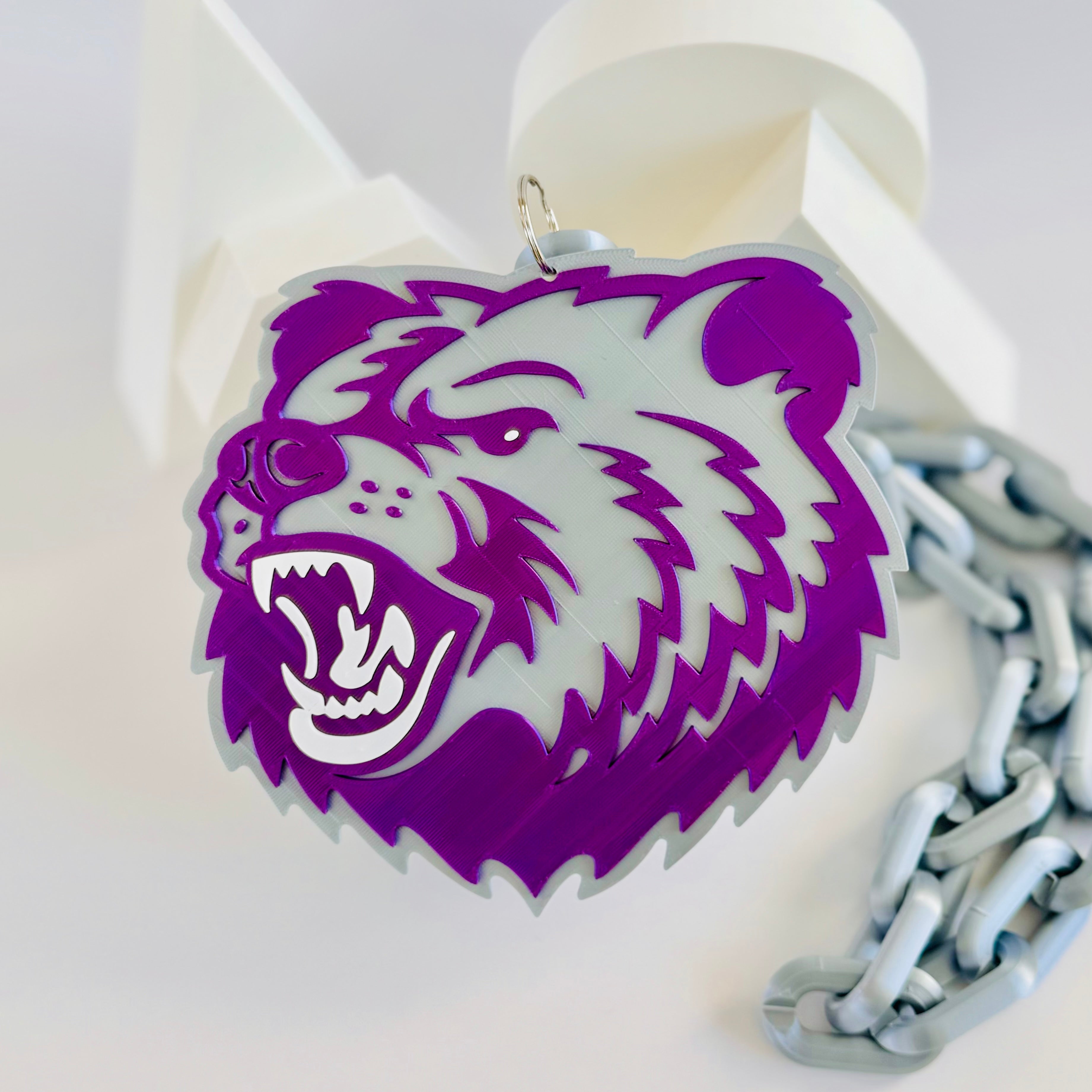 cherokee bluff bears bear head jumbo chain