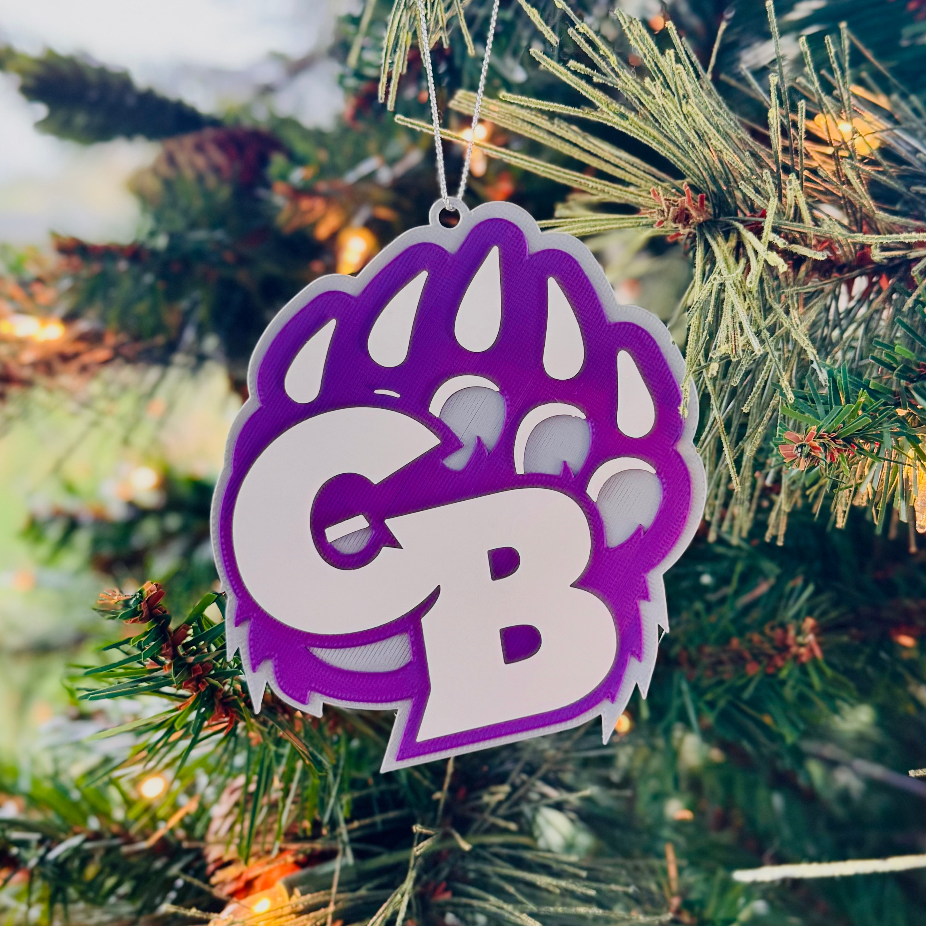 cherokee bluff bears bear paw ornament