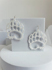 cherokee bluff bears paw print earrings 2