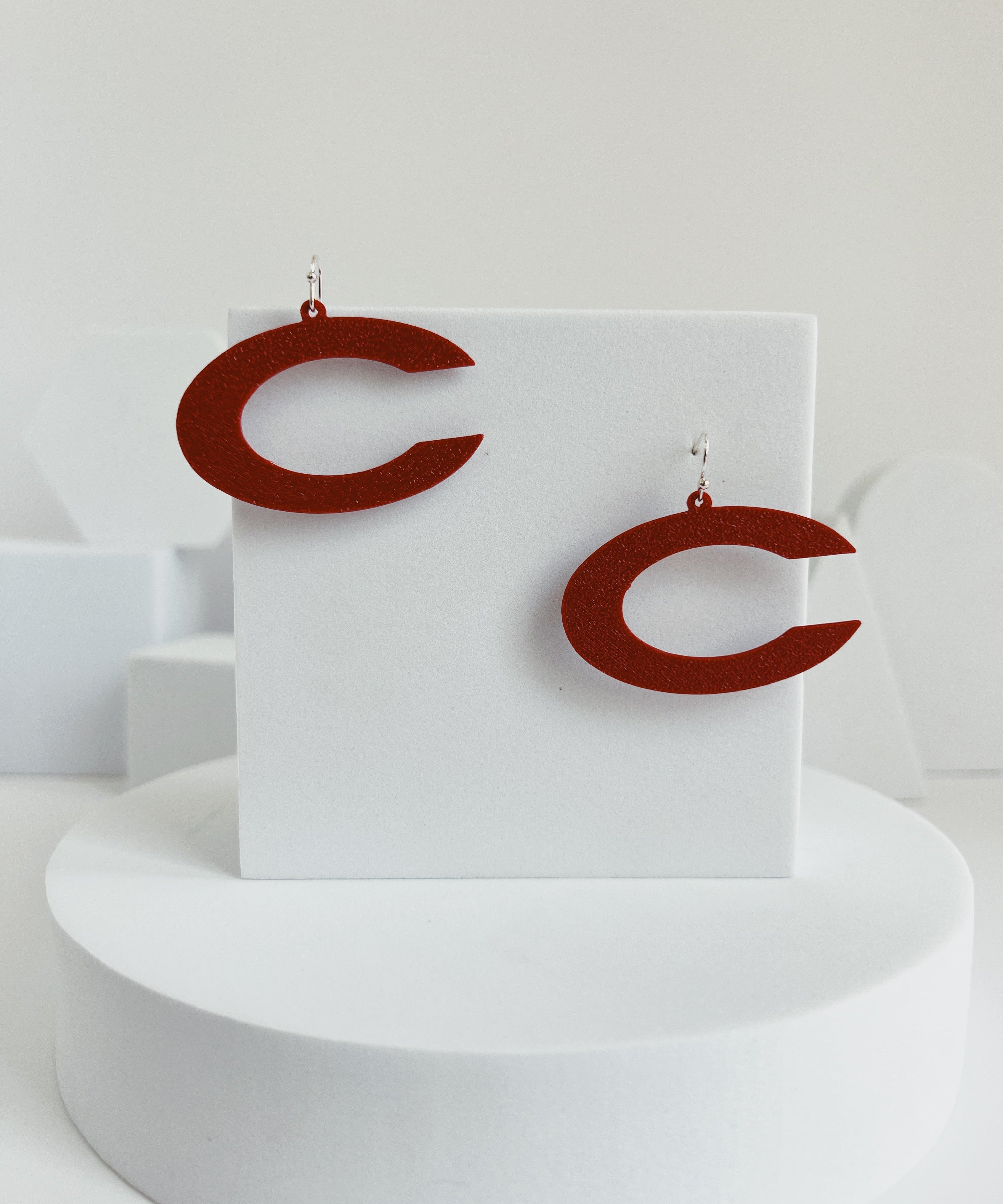 Chestatee War Eagles C earrings