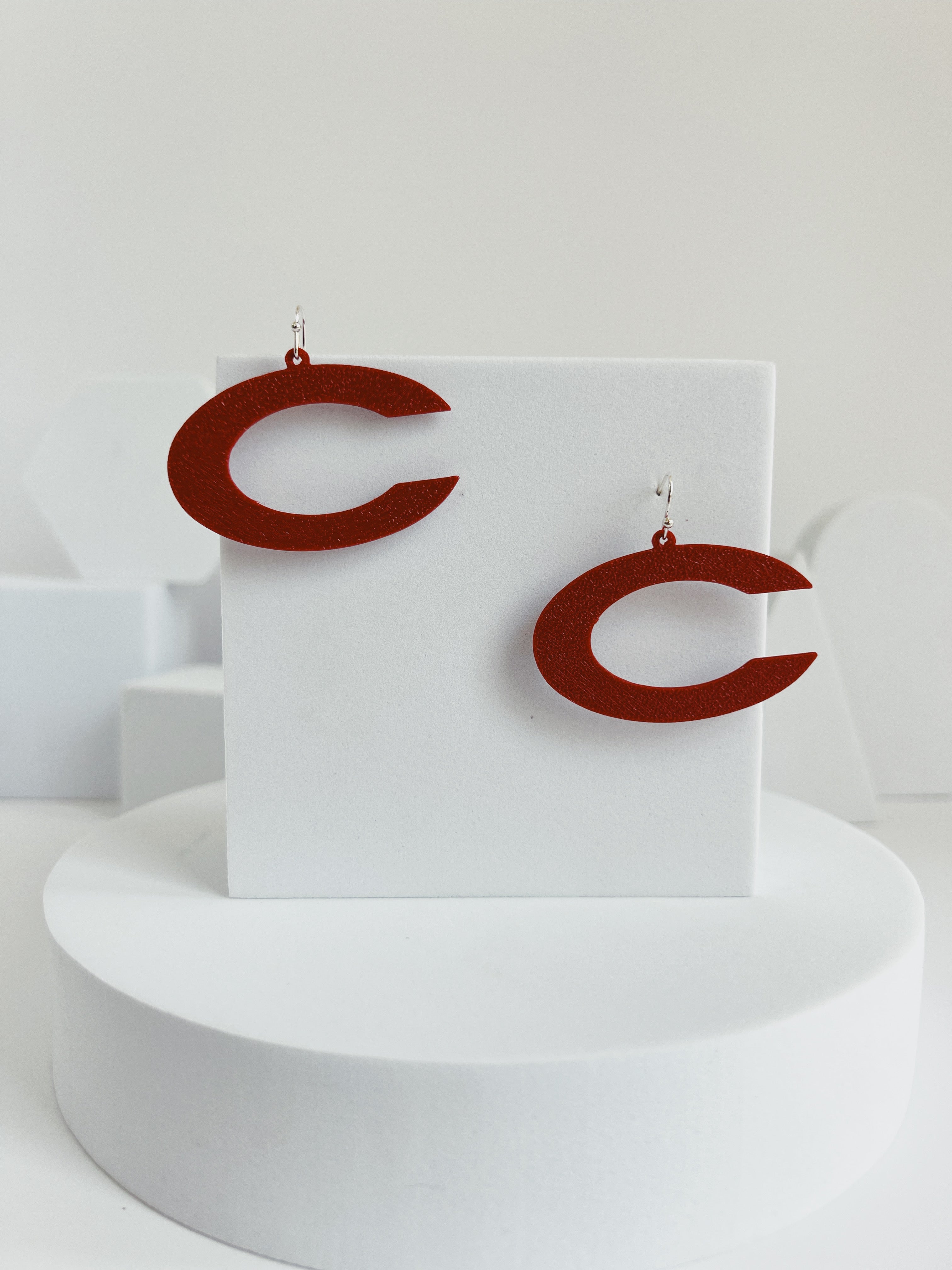 Chestatee War Eagles C earrings