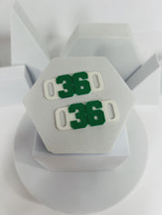 Custom Jersey Number Flat Lace Hugger – view 1