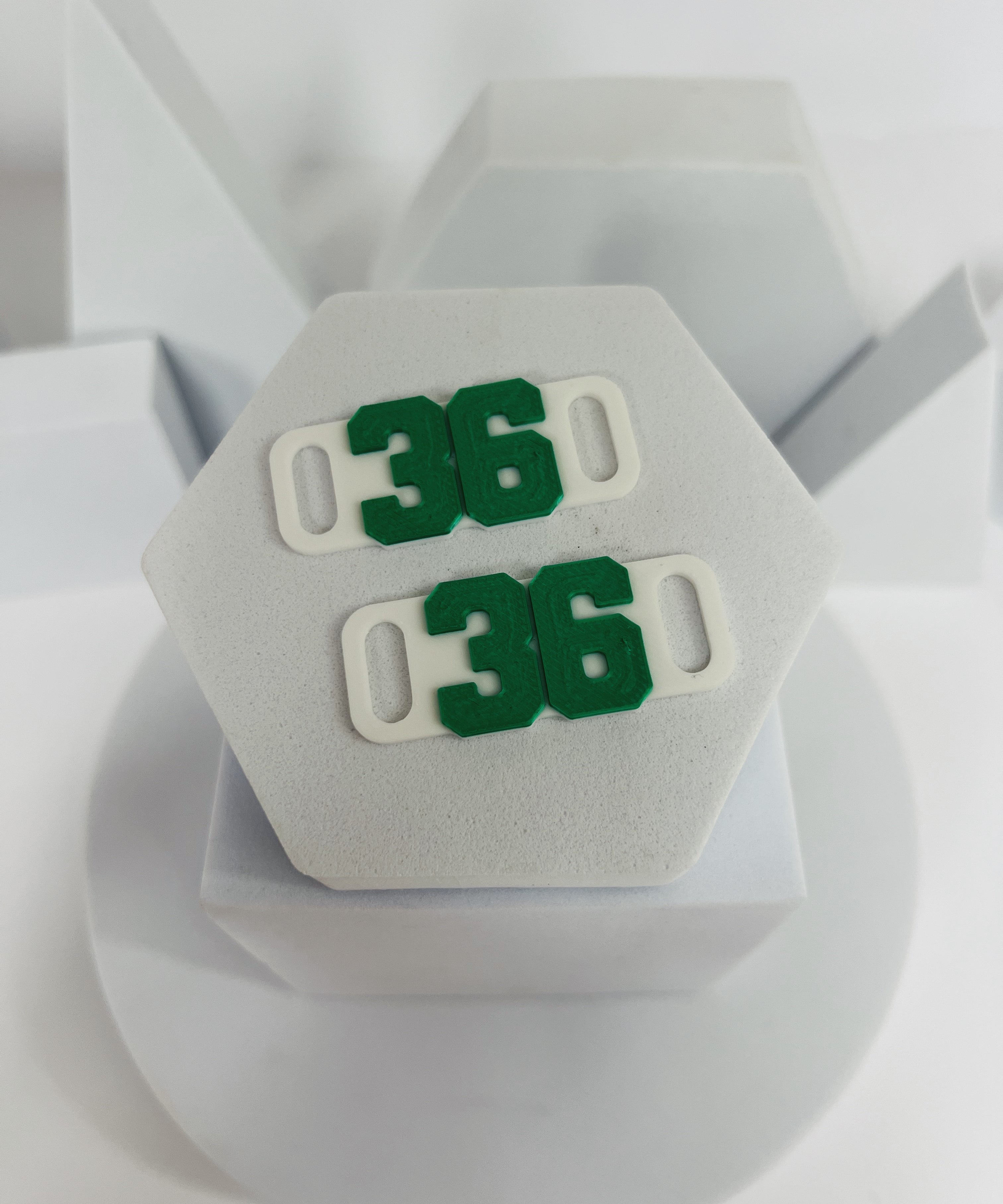 Custom Jersey Number Flat Lace Hugger – view 1