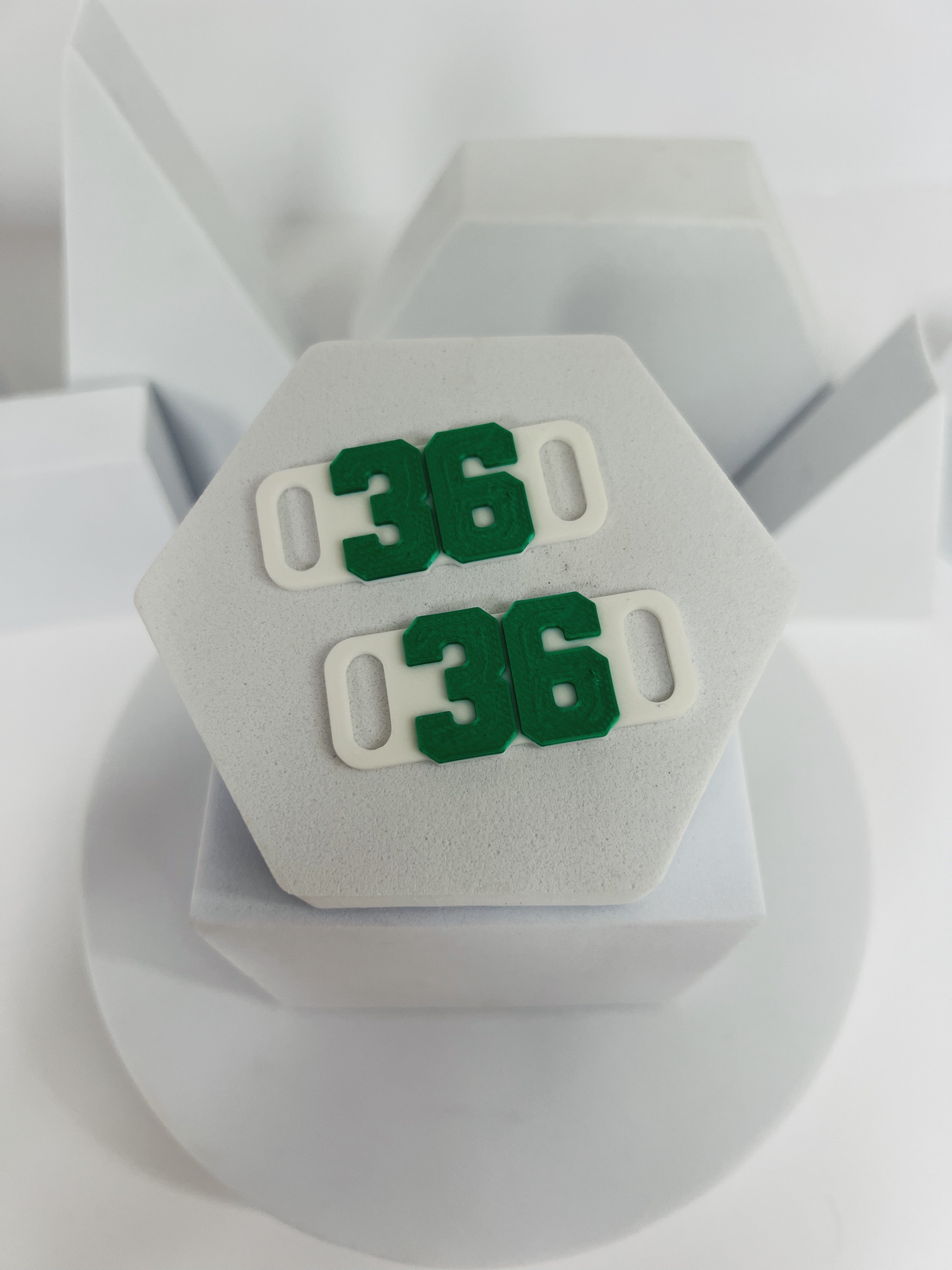 Custom Jersey Number Flat Lace Hugger – view 1