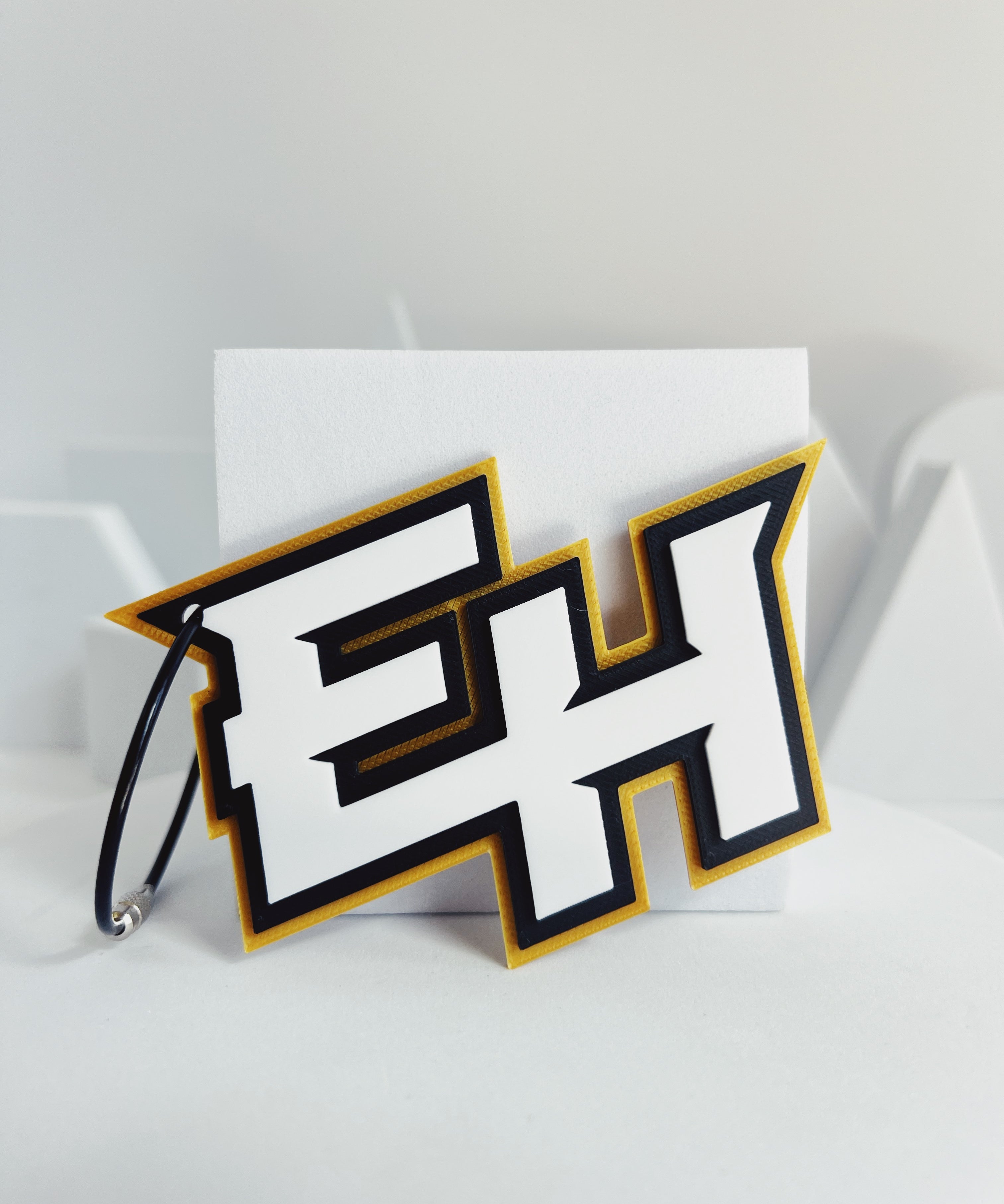 East Hall Vikings Bag Tag 'EH'