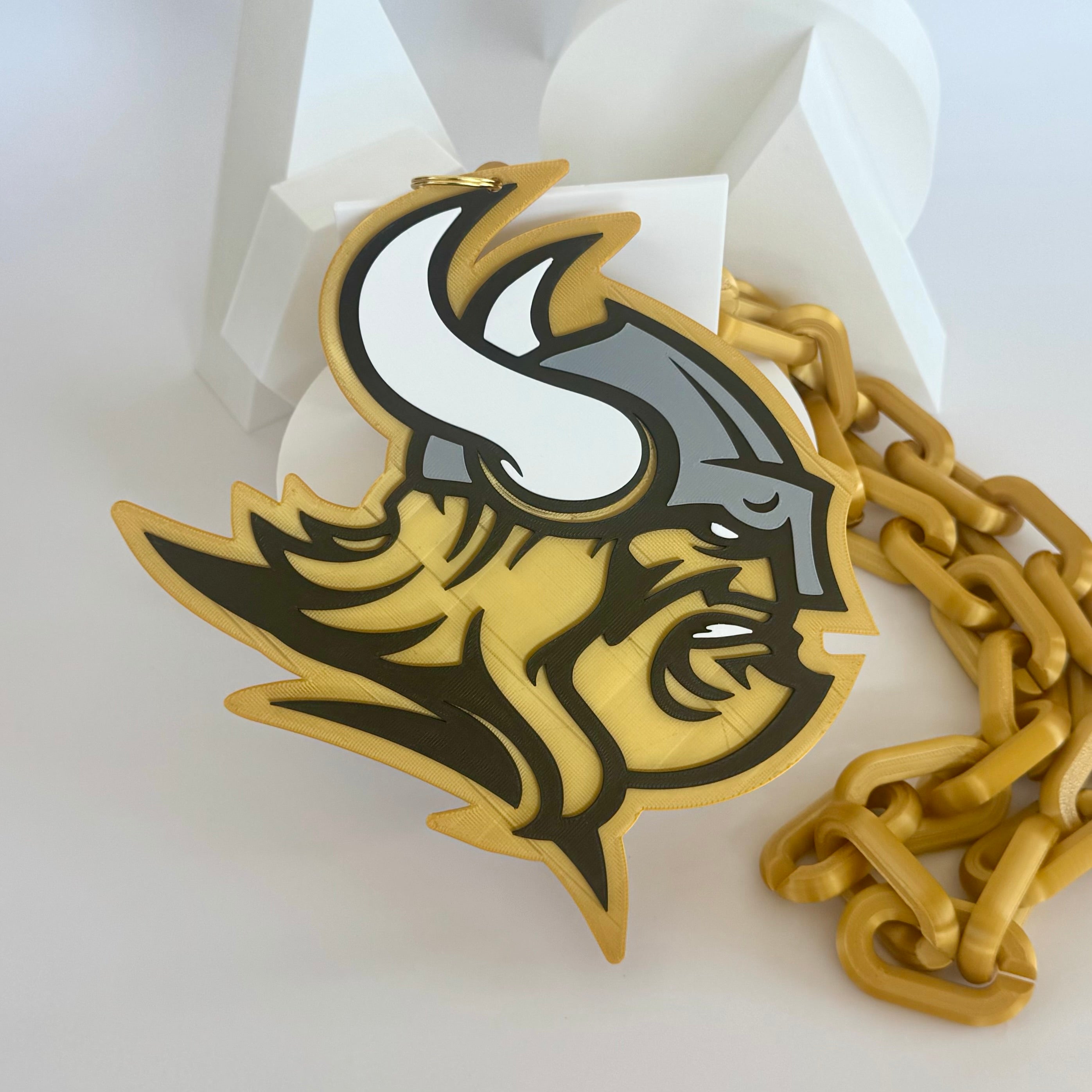 East Hall Vikings Viking Head Jumbo Chain