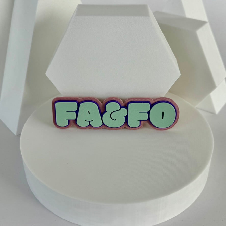 FAFO Magnet – Sassy Sarcastic Humor Decor