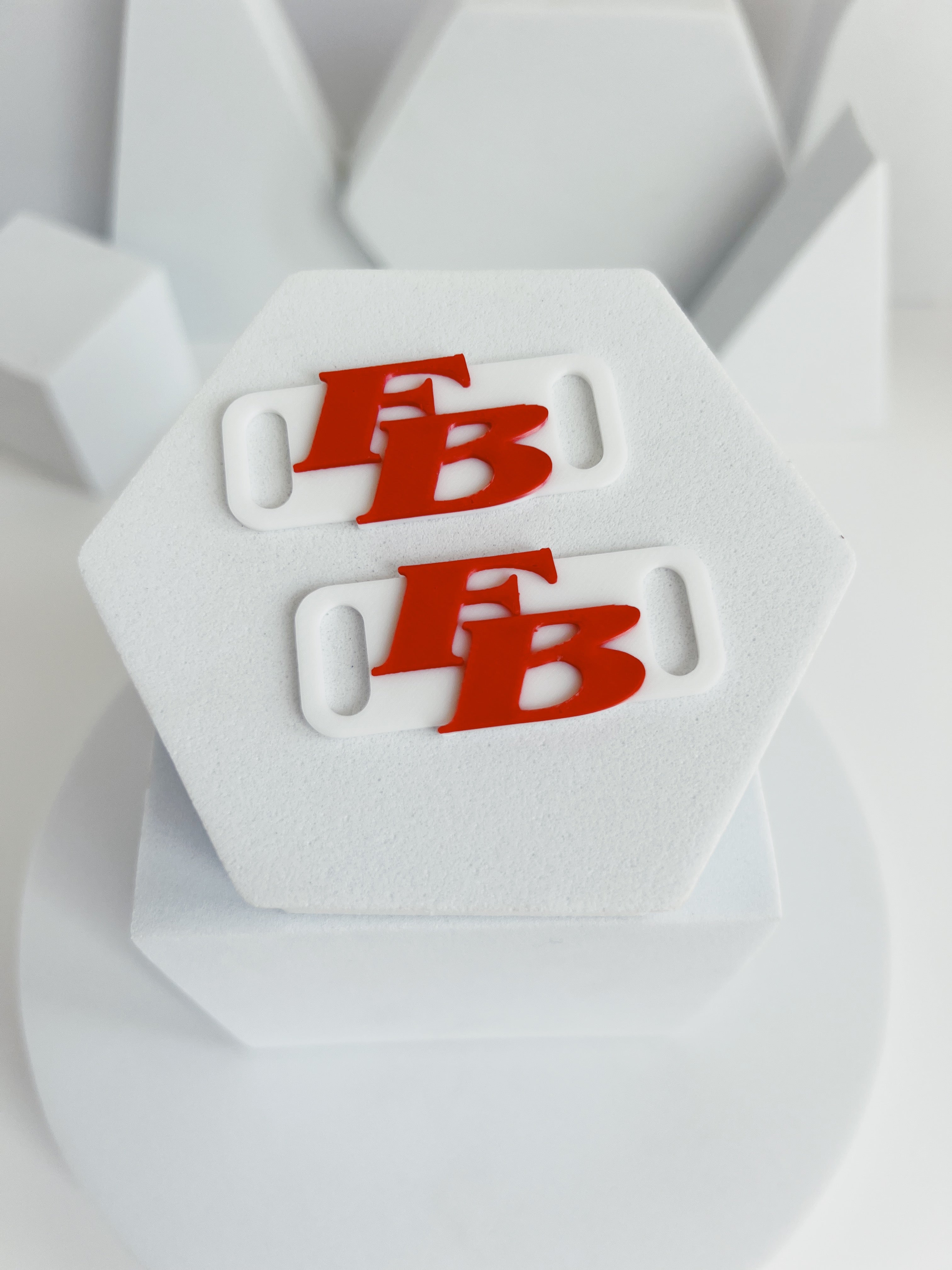 Flowery Branch Falcons Flat Lace Hugger 'FB' – view 1