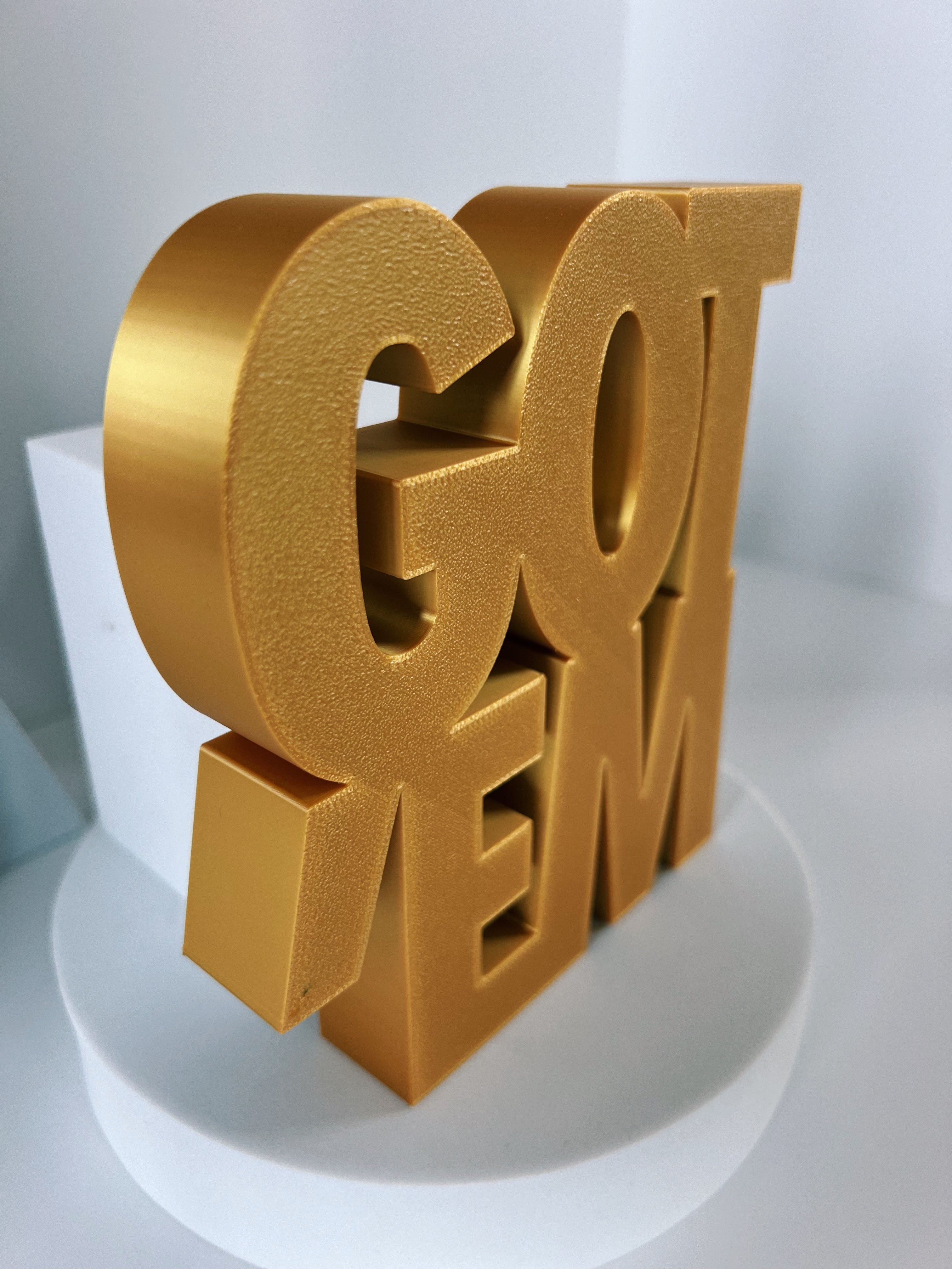 Got'Em Shelf Sign – view 2