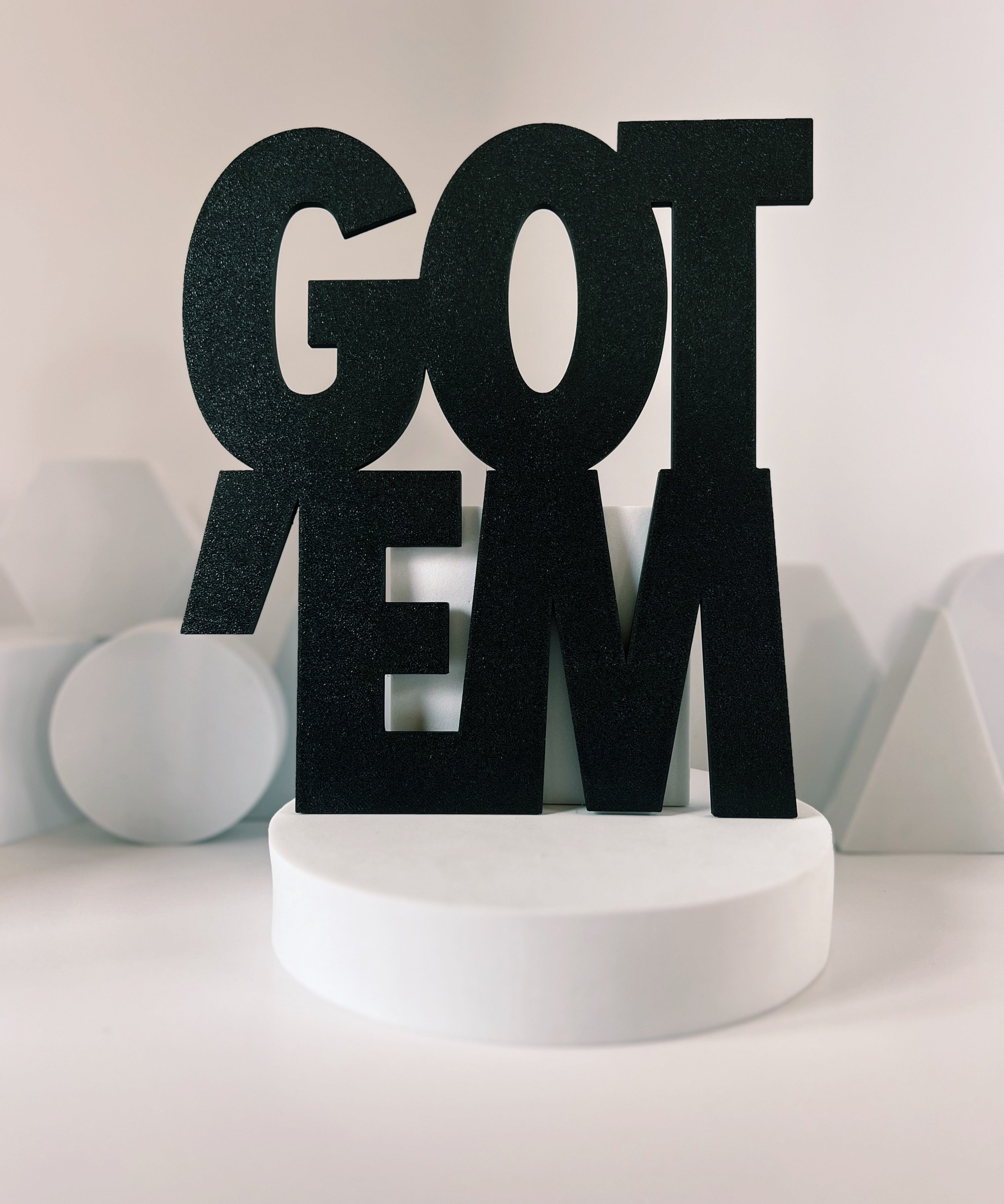 Got'Em Wall Sign – view 3