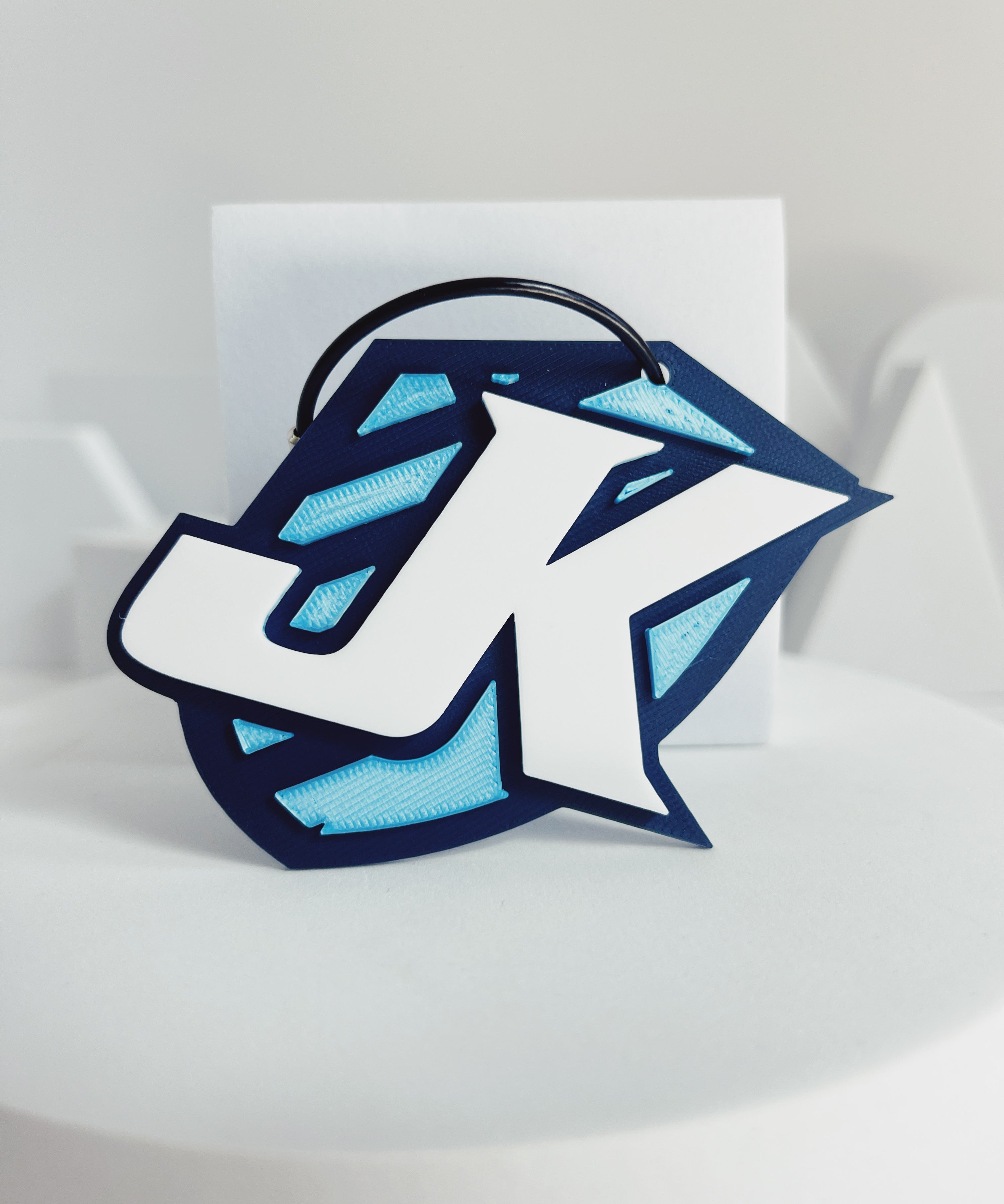Johnson Knights Bag Tag 'JK'
