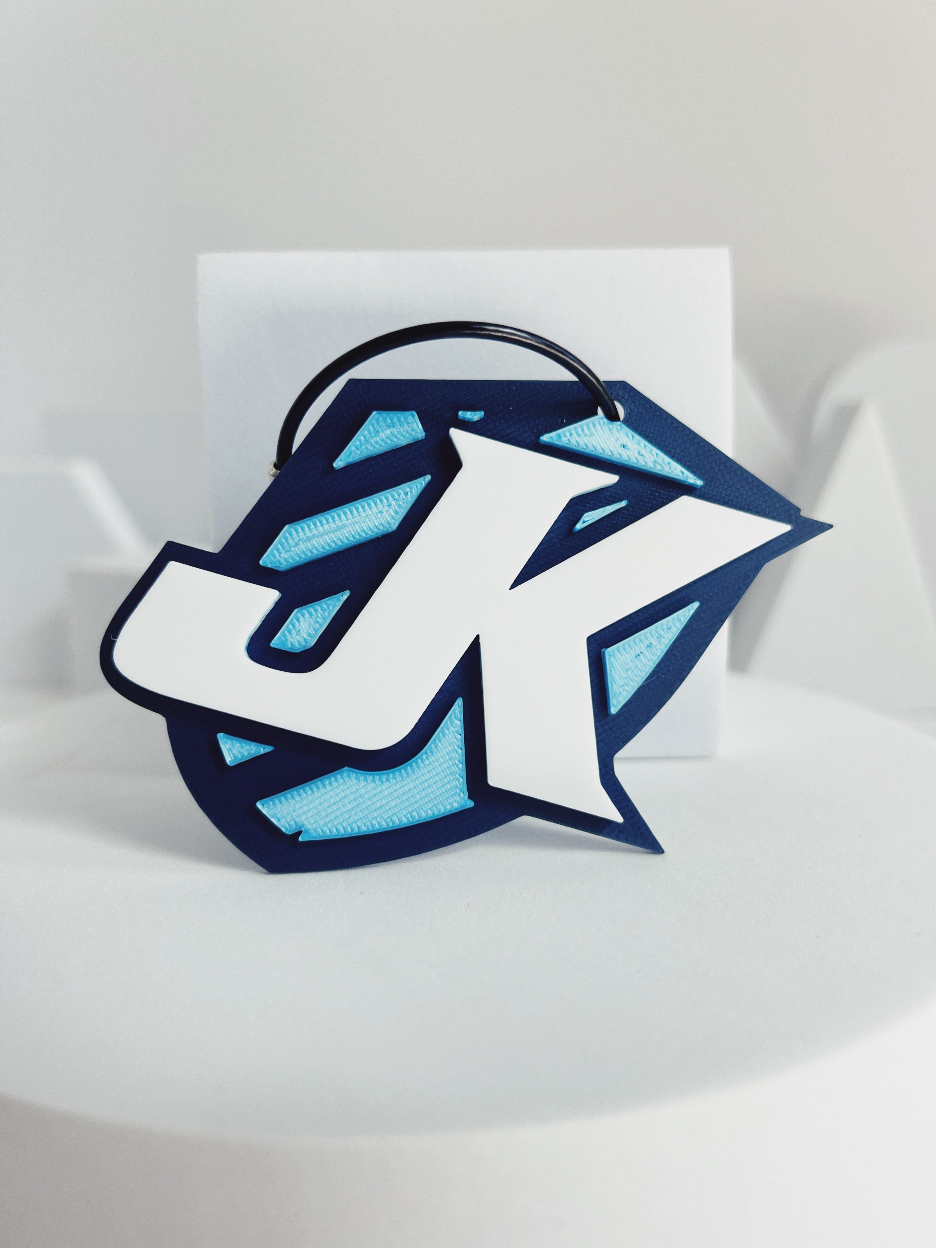Johnson Knights Bag Tag 'JK'