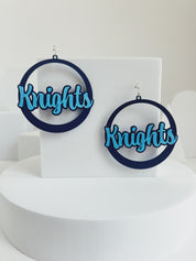 Johnson Knights Hoop Earrings – view 2